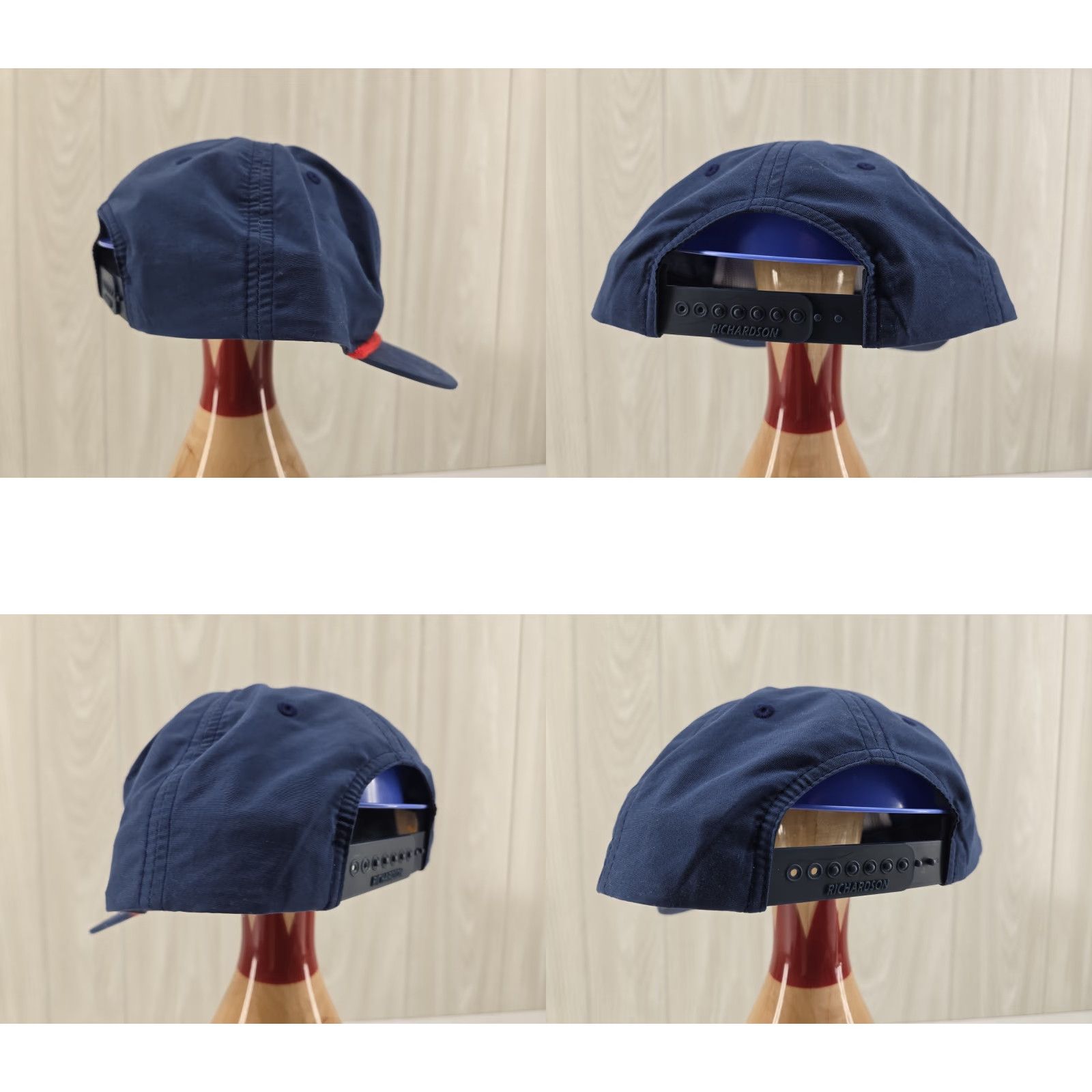 Vintage VINTAGE Mountain High Outfitters Richardson Snapback Hat Blue Men One Size Casual Solid Size ONE SIZE - 8 Thumbnail