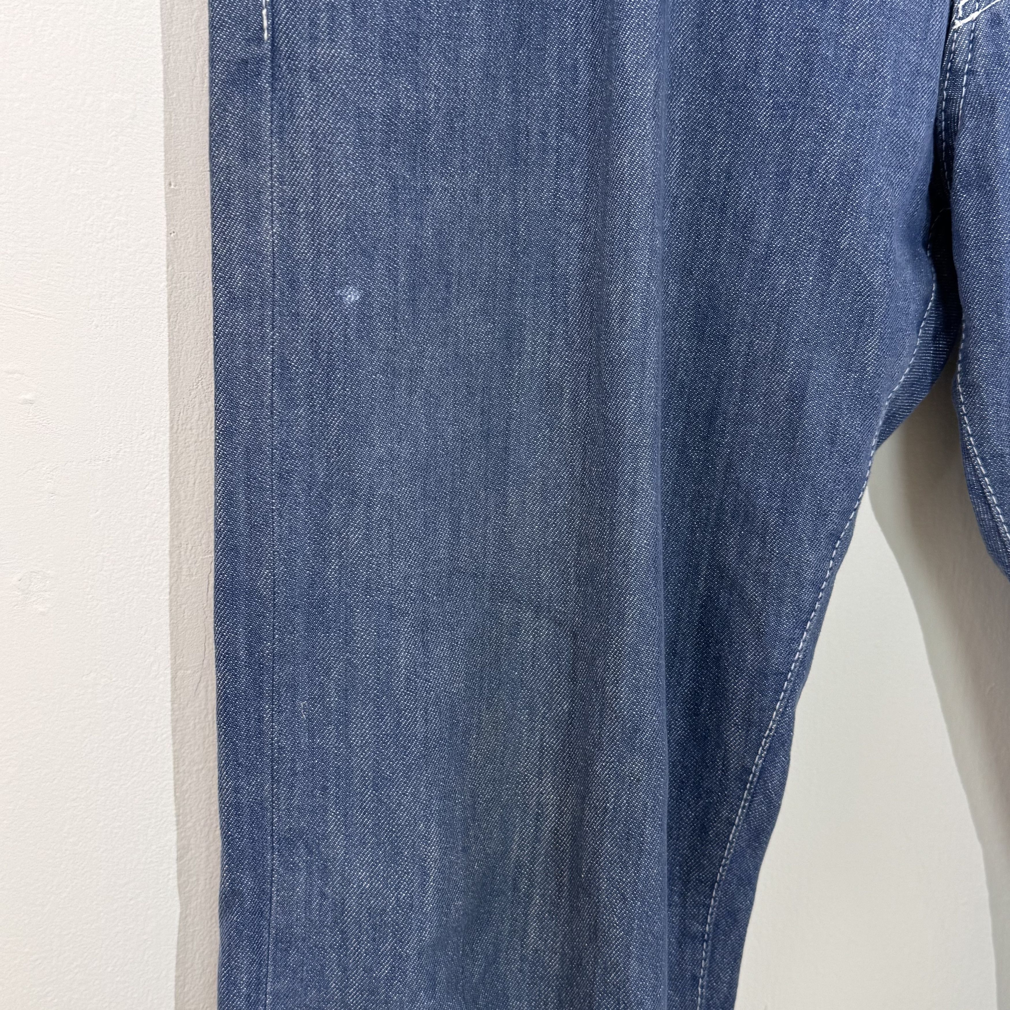 Comme des Garcons Homme Comme des Garcons Homme 2007 Straight Leg Denim Pants Size US 32 / EU 48 - 5 Thumbnail