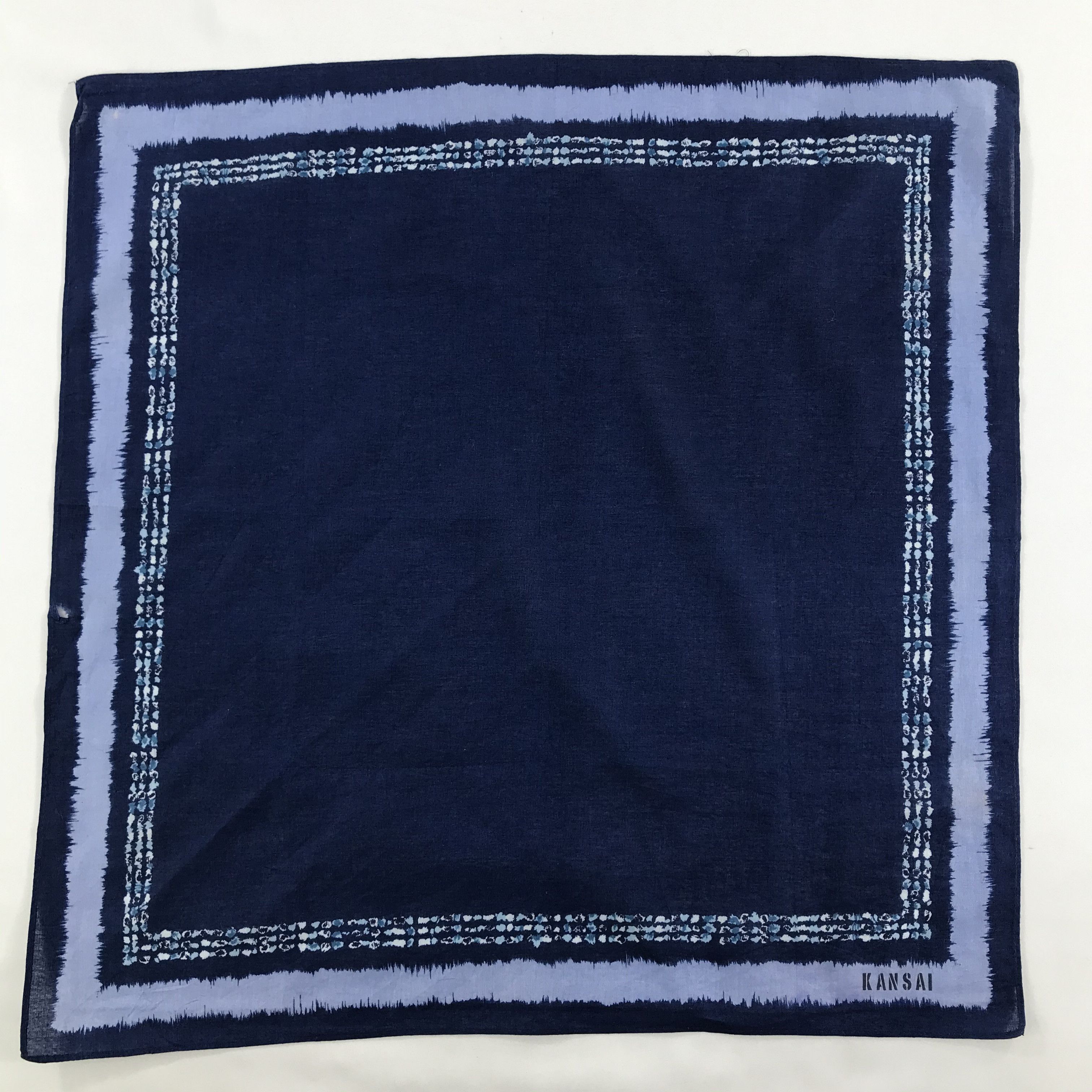 Kansai Yamamoto × Vintage Kansai Bandana / Handkerchief / Neckerchief - S1502 Size ONE SIZE - 1 Thumbnail