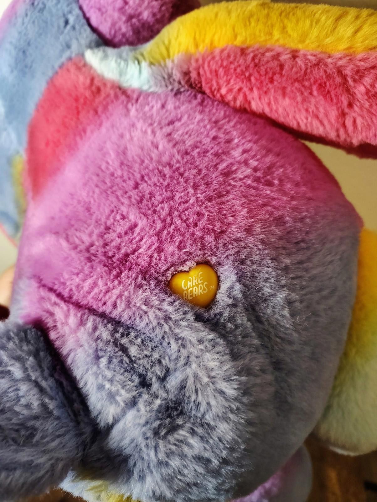 Other Large Care Bears DARE TO CARE Rainbow Star Caring Earth Size ONE SIZE - 3 Thumbnail