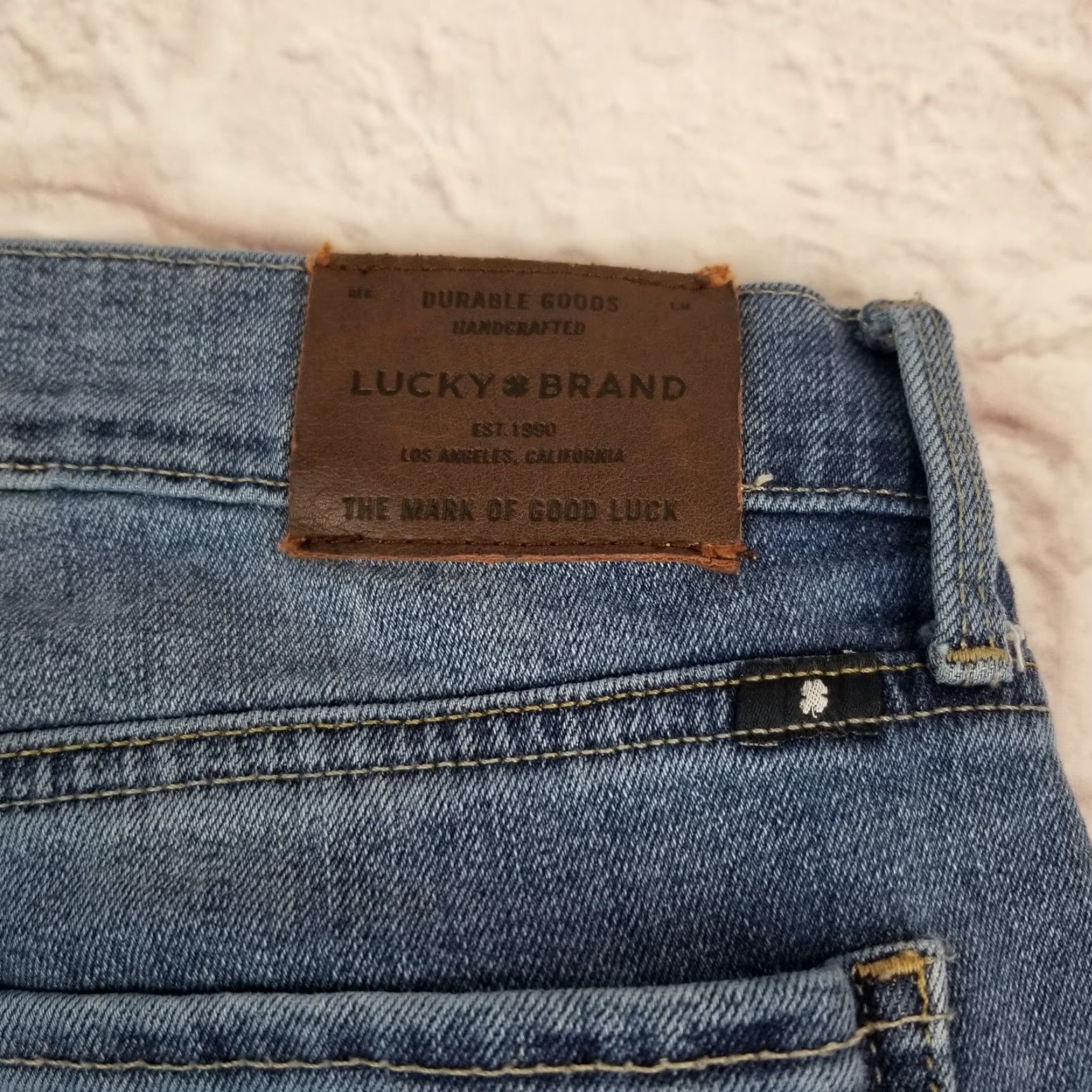 Lucky Brand Lucky Brand Jeans - Womens Crop Distressed Brooke Mid Rise 8 / 29 Blue 5-Pocket Denim Size 30" / US 8 / IT 44 - 4 Thumbnail