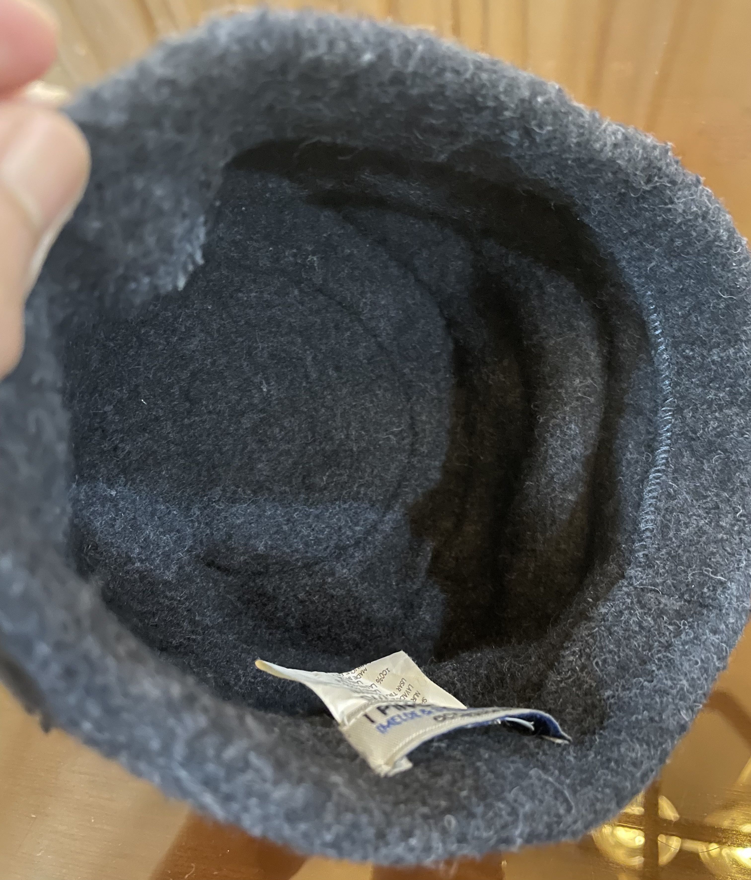 Other IPP Wool Beret Hat - Dark Gray Size ONE SIZE - 9 Thumbnail
