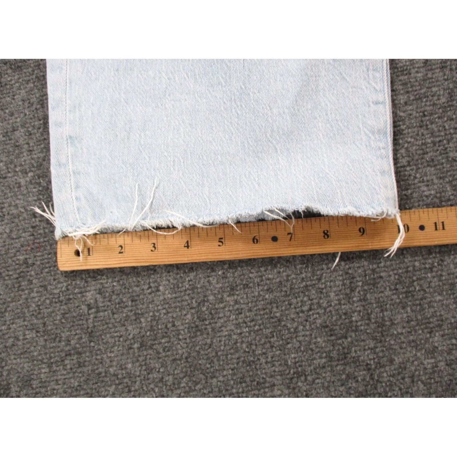 Madewell Madewell Jeans Womens 32 Blue Denim Wide-Leg Crop Vintage Boot Size 25" / US 0 / IT 36 - 5 Thumbnail
