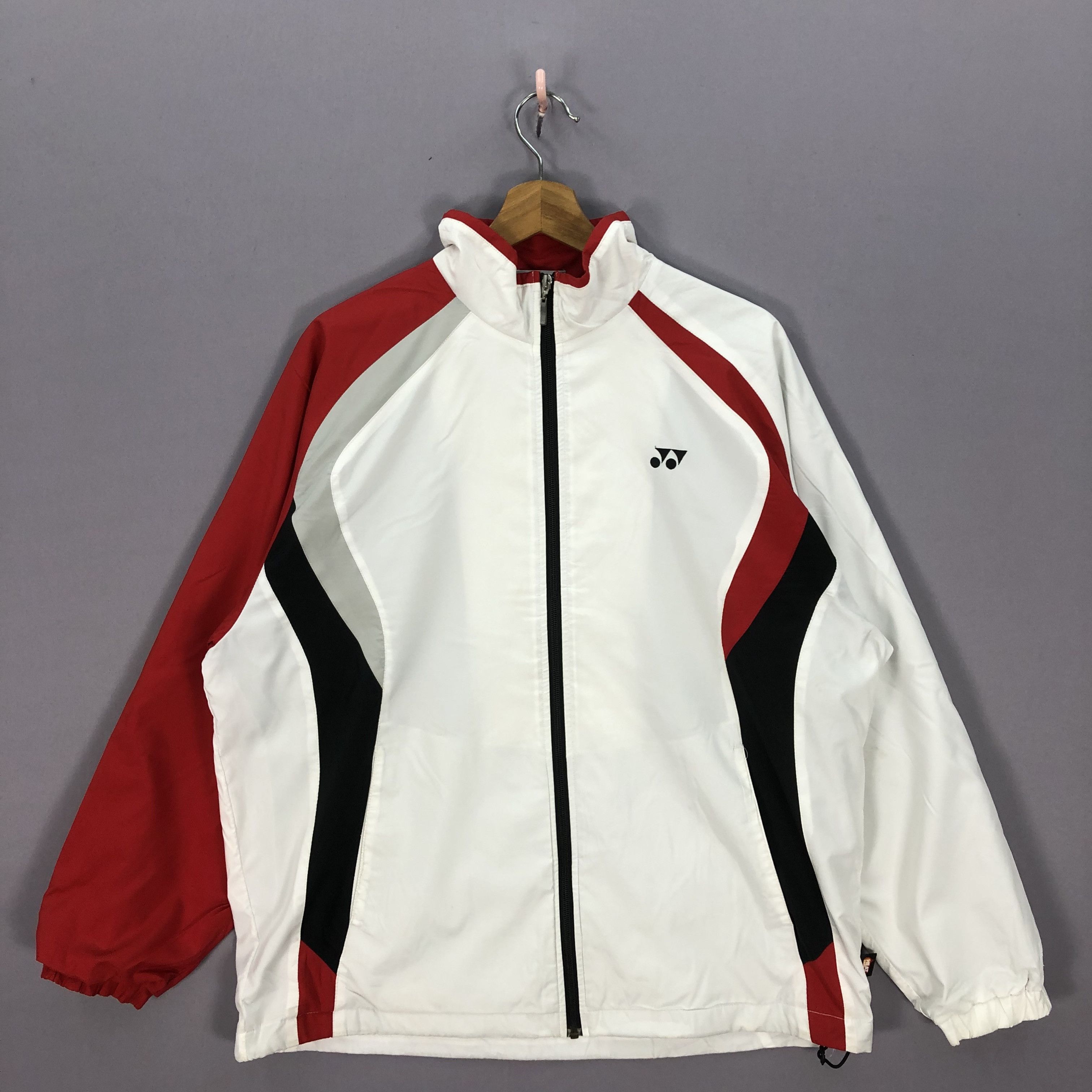 Japanese Brand × Vintage Vintage Yonex Windbreaker Zipper Nylon Training Jackets Size US XL / EU 56 / 4 - 1 Thumbnail