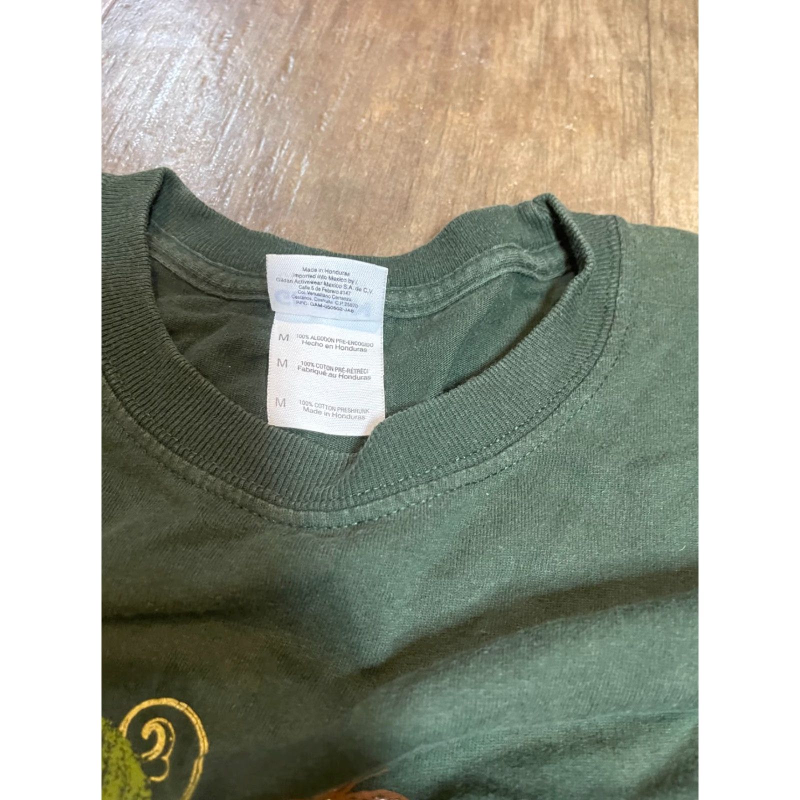 Vintage White River State Park Shirt Womens Medium M Green Long Sleeve Fall Foliage Logo Cotton T-Shirt Autumn Fall 2020s? Size M / US 6-8 / IT 42-44 - 5 Thumbnail