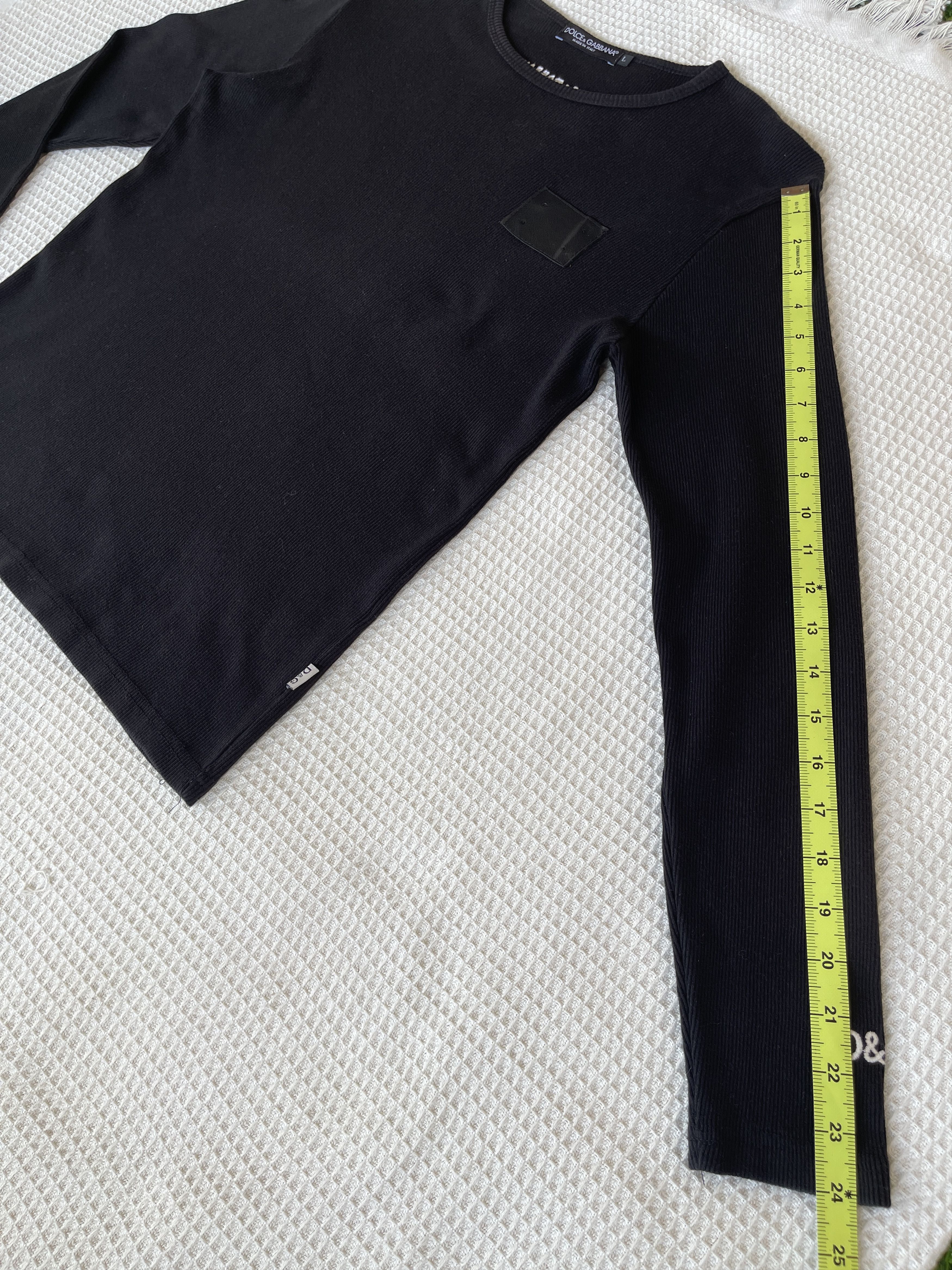 Dolce & Gabbana Vintage🔥Dolce&Gabbana🔥Embroidery Black Long Sleeve Size US L / EU 52-54 / 3 - 13 Thumbnail