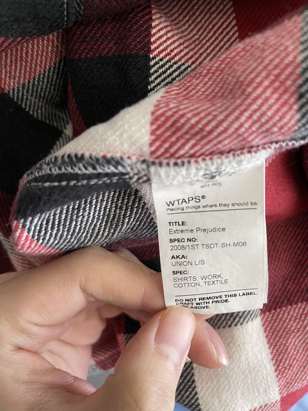 Wtaps 2008SS OG Union Shirt Size US M / EU 48-50 / 2 - 4 Thumbnail