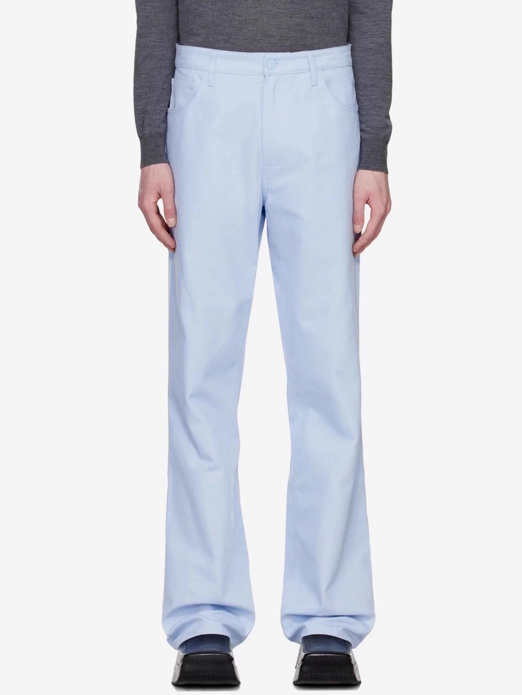 Raf Simons Raf Simons 2023 SS Men's Workwear Jeans Light Blue 30 Size US 30 / EU 46 - 2 Thumbnail