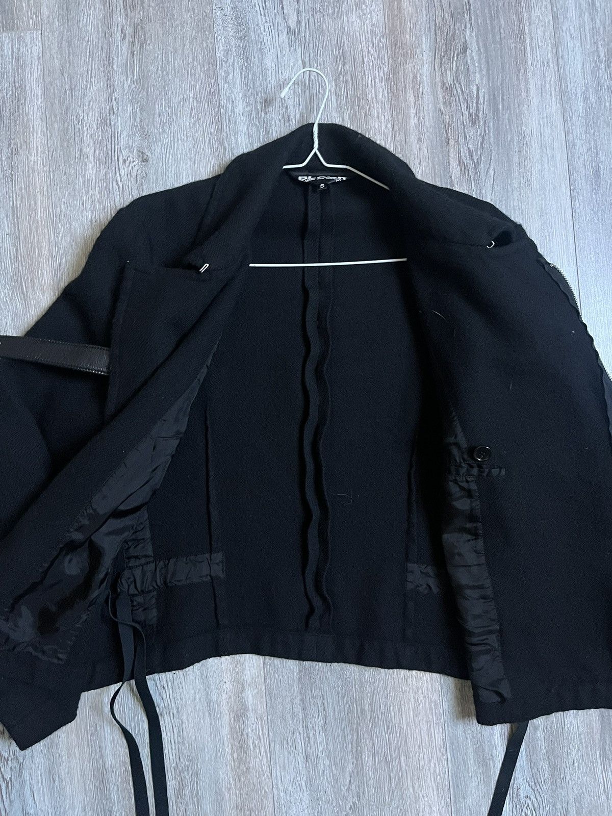 Comme des Garcons Black CDG Black wool perfecto Size M / US 6-8 / IT 42-44 - 4 Thumbnail