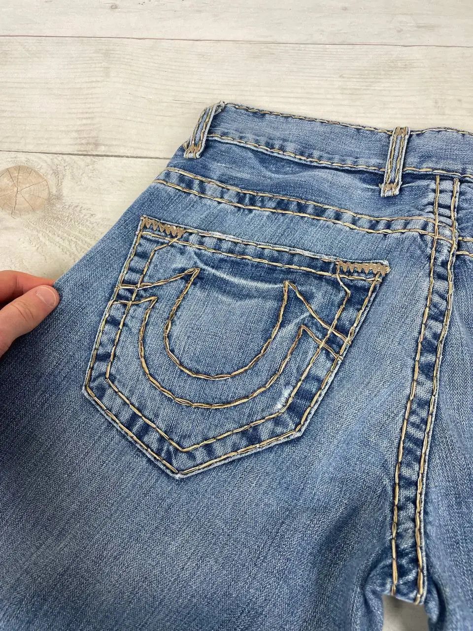 True Religion Vintage True Religion Logan Super T Denim Jeans 90s USA Size US 30 / EU 46 - 14 Thumbnail
