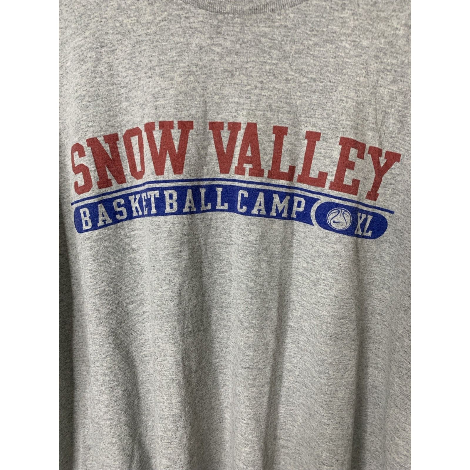 Nike RARE 90's Vintage Nike T-shirt Snow Valley Basketball Camp Size US XXL / EU 58 / 5 - 2 Thumbnail