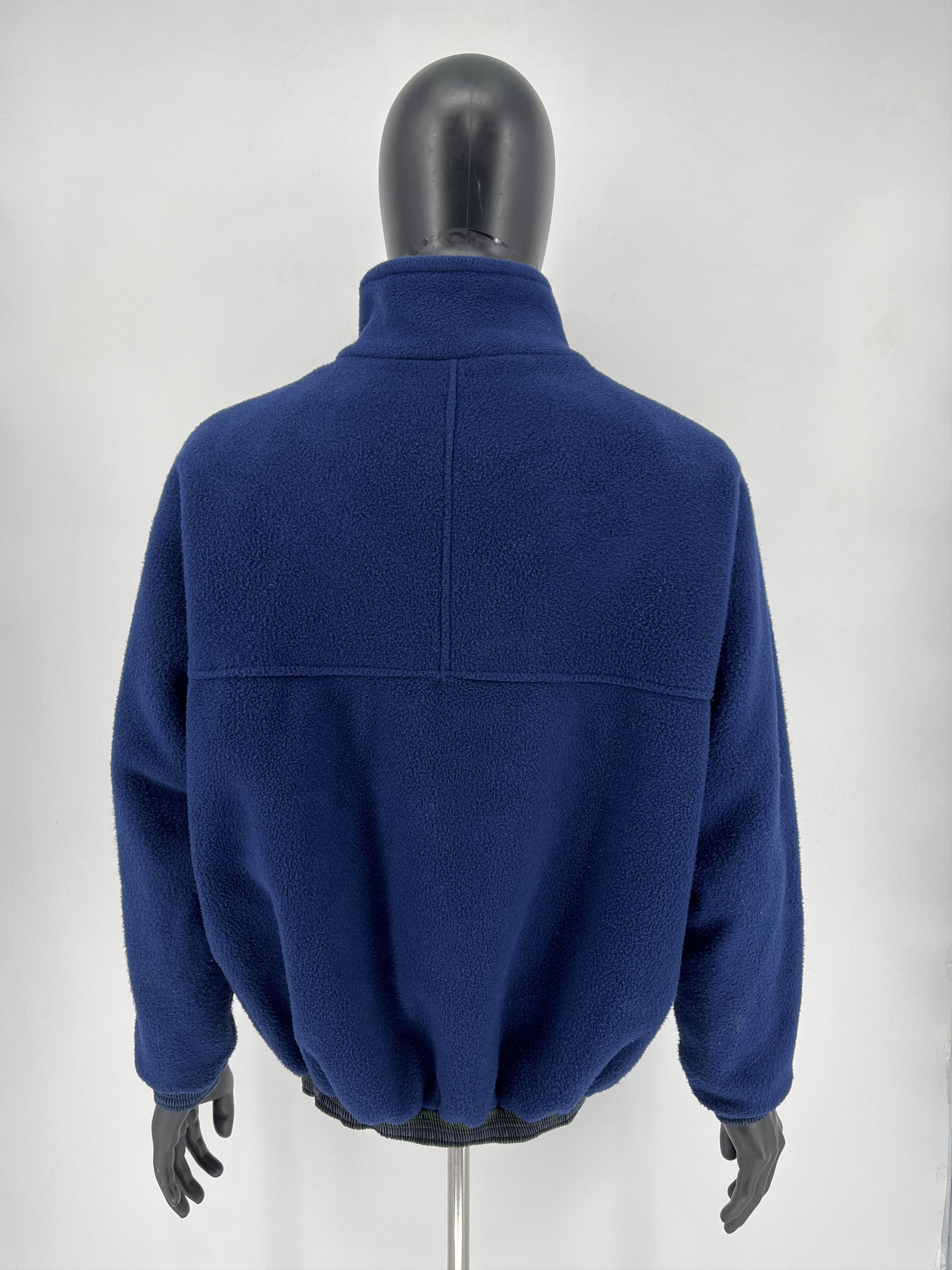 Vintage Vintage Reversible Jacket Sherpa - Nylon Jacket Size US XL / EU 56 / 4 - 8 Thumbnail