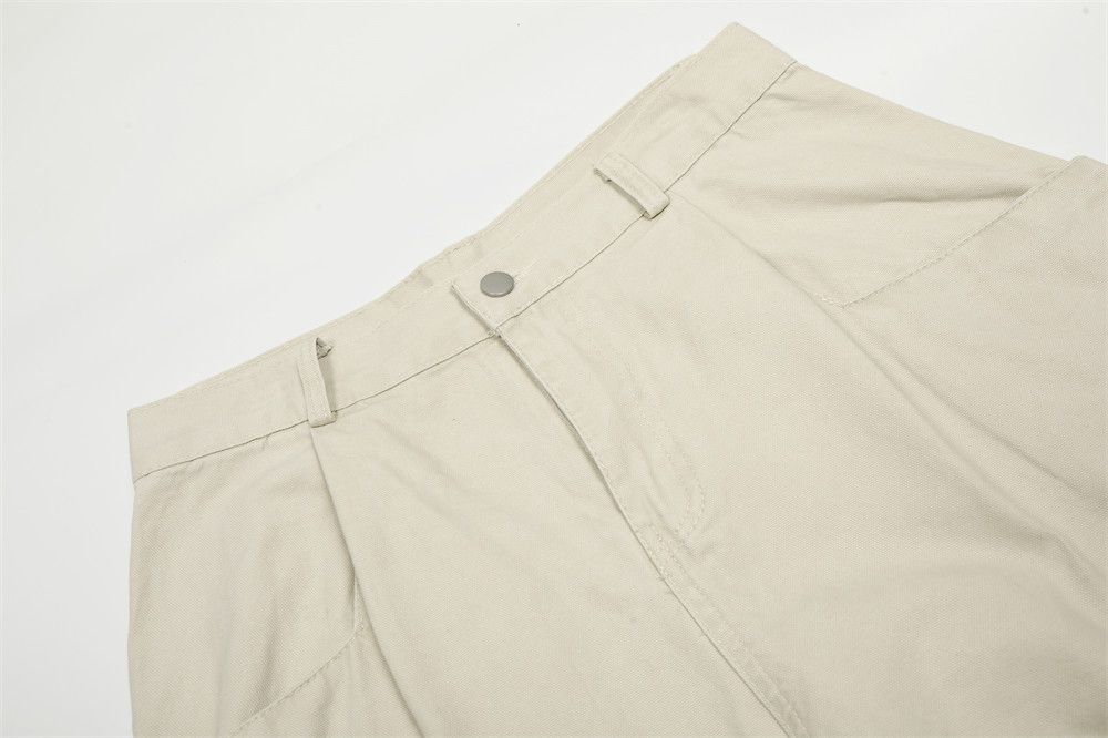 Vintage Men's American pleated loose wide-leg cargo machete trousers Size US 32 / EU 48 - 3 Thumbnail