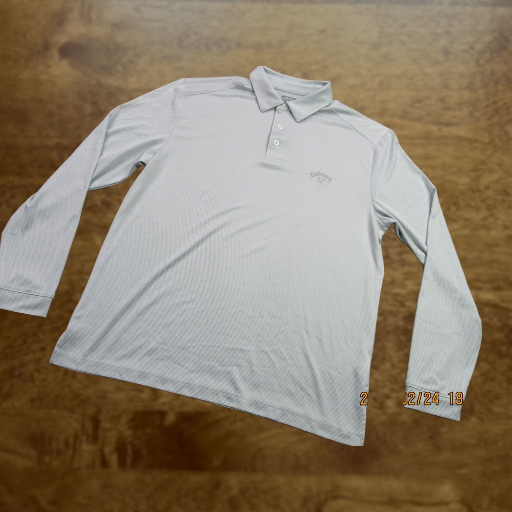 Callaway Callaway Sweater Mens XL Long Sleeve Buttons Polo Pullover Gray Casual Size US XL / EU 56 / 4 - 1 Thumbnail