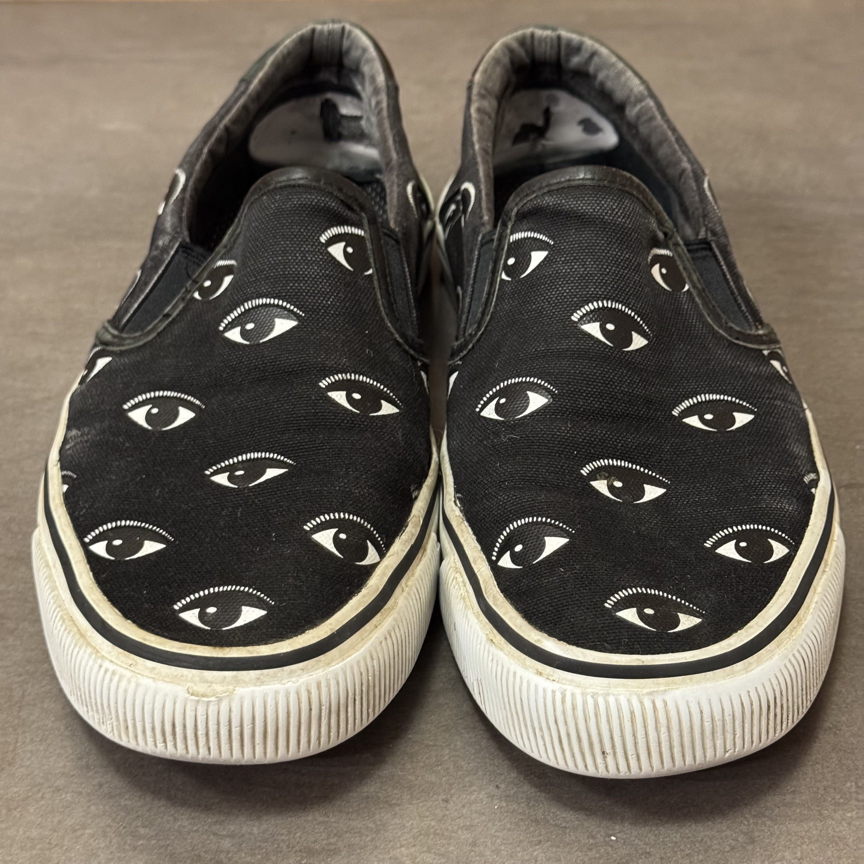 Kenzo Kenzo Eye Print Slip-On Black Sneakers, Size 42 EU / 9 US Size US 9 / EU 42 - 9 Thumbnail