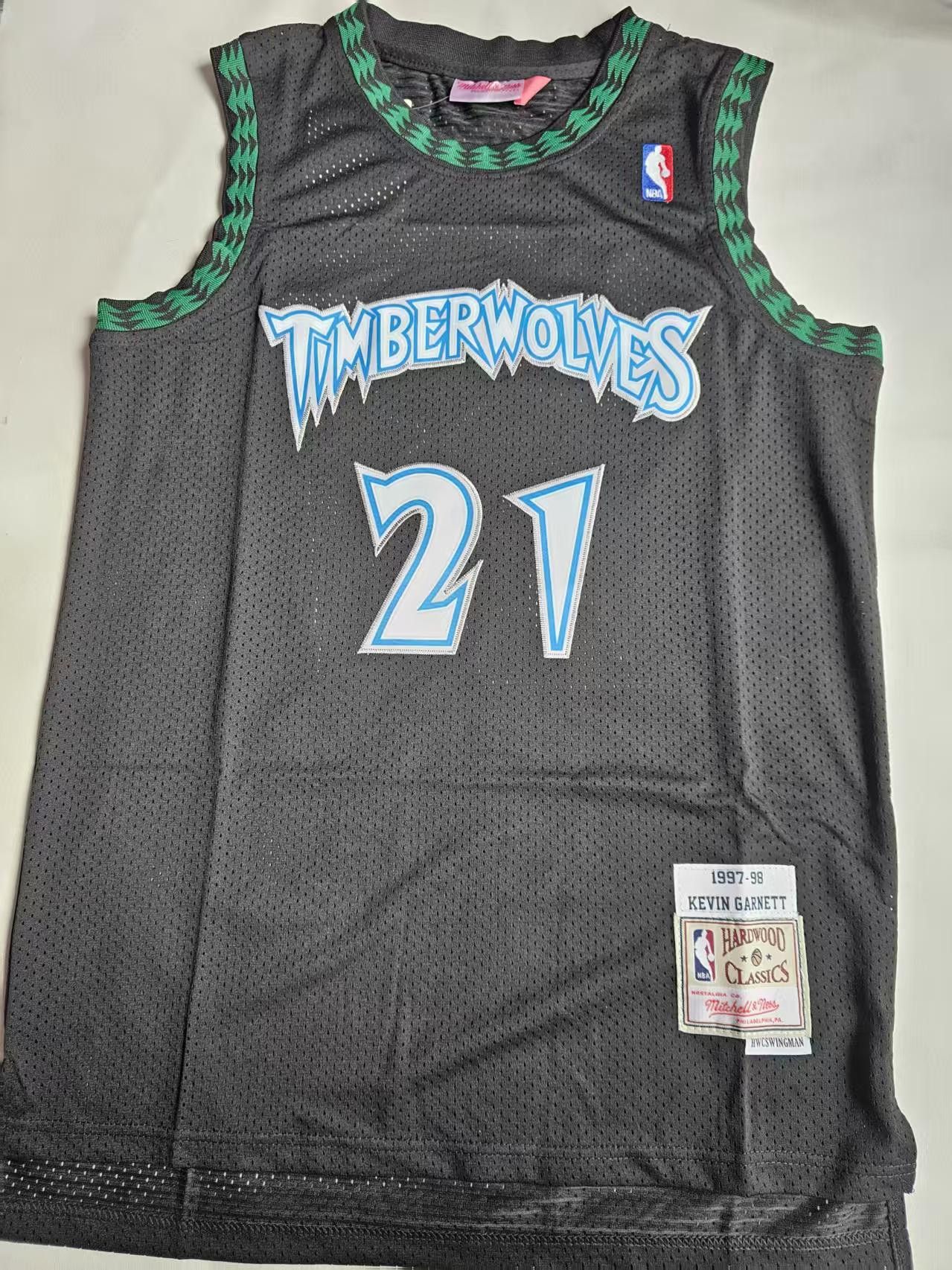 NBA Minnesota Timberwolves Kevin Garnett Jersey Black Size US XL / EU 56 / 4 - 2 Thumbnail