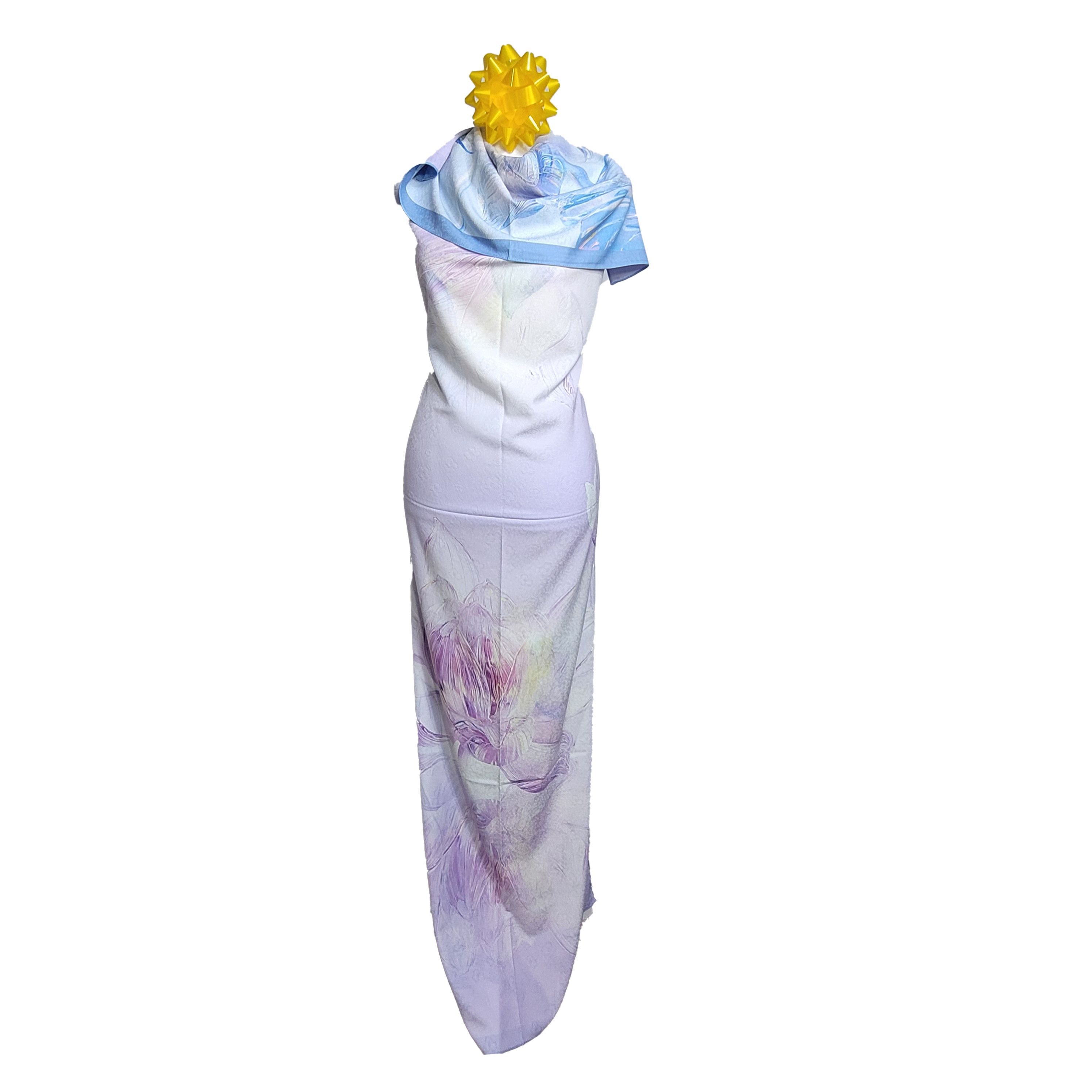 Other Double-Sided Silk Scarf 27"x70" Long Rectangle 3318 Size ONE SIZE - 5 Thumbnail