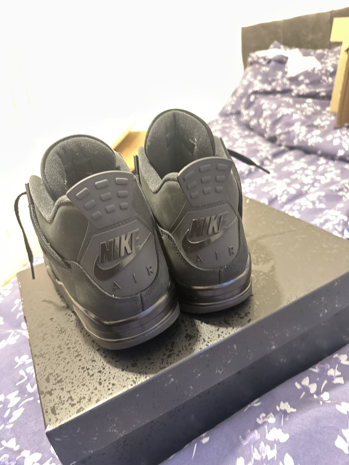 Jordan Brand Jordan 4 black cats 2025 Size US 9.5 / EU 42-43 - 10 Thumbnail