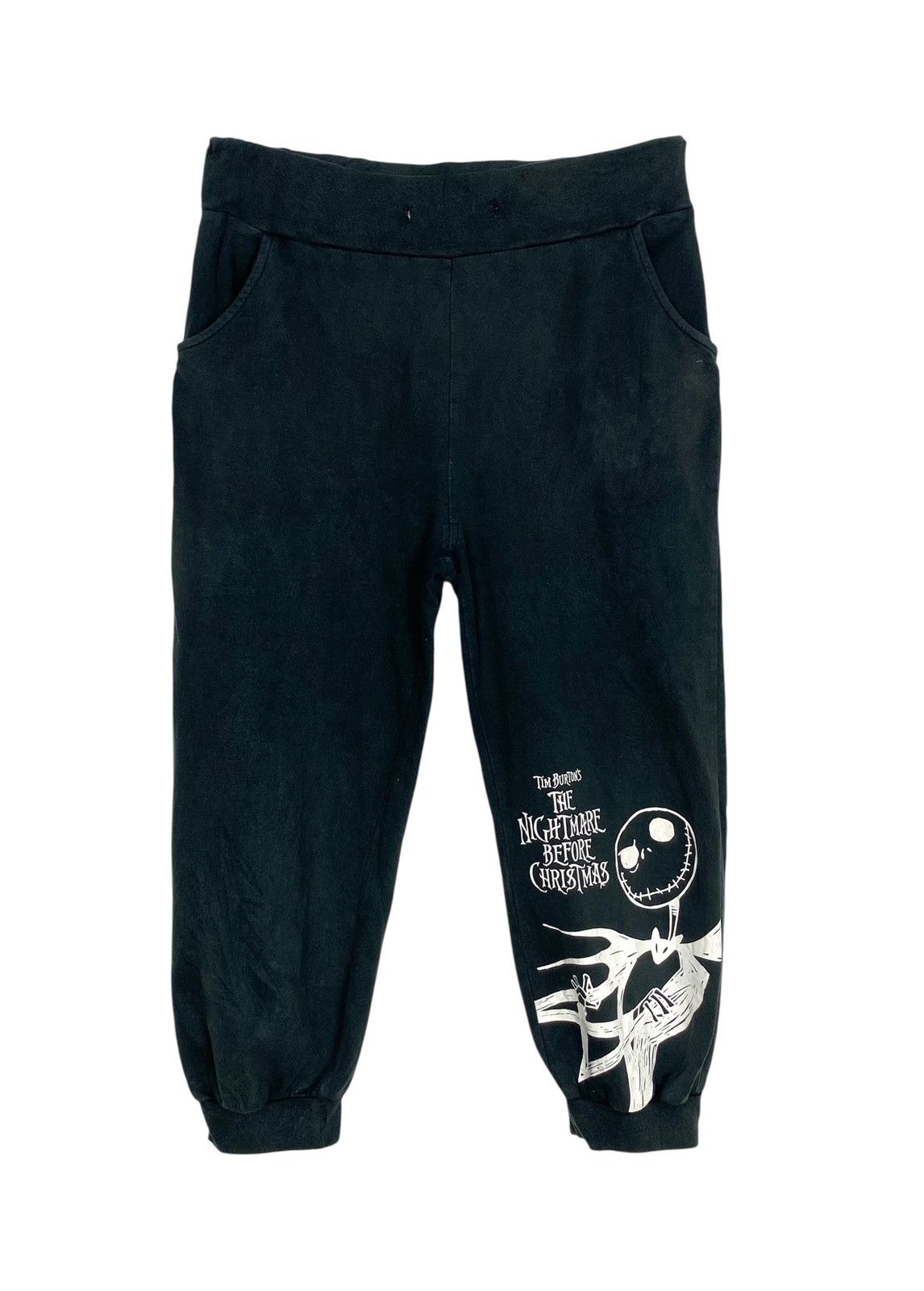 Vintage The Burton's Nightmare Before Christmas Sweatpants Big Logo Size 29" - 1 Thumbnail