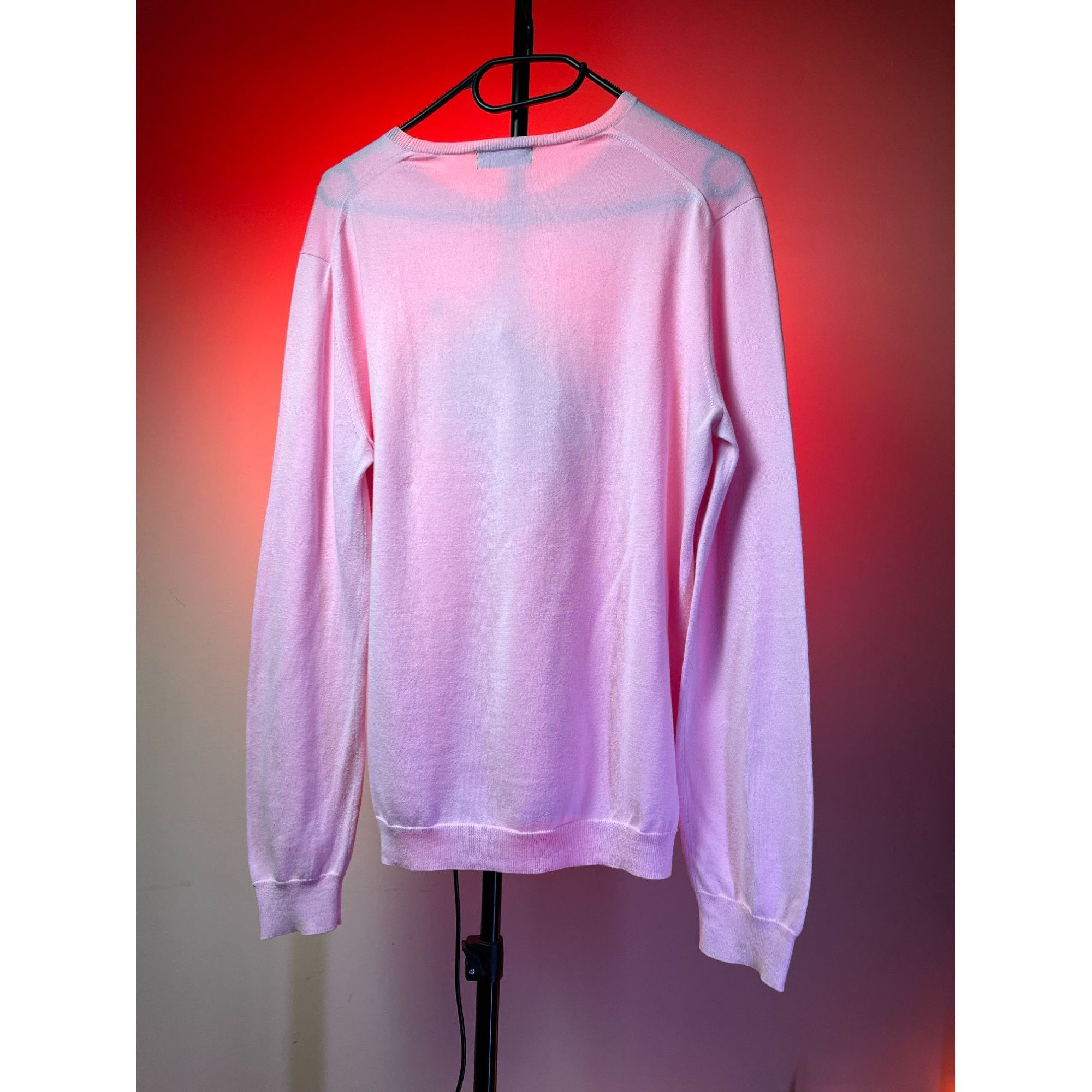 Polo Ralph Lauren × Ralph Lauren × Vintage Vintage Polo Jeans Ralph Lauren Pink Sweatshirt RL Flag Logo Size US L / EU 52-54 / 3 - 4 Thumbnail