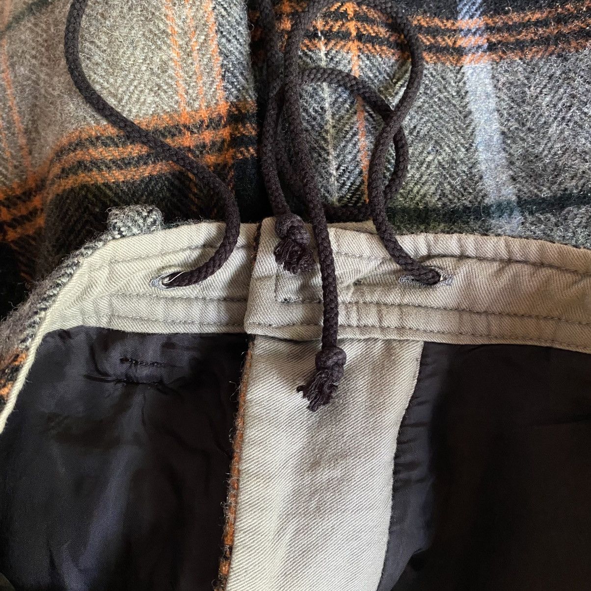 Y's Y’s Plaid Wool Skort with Lining Size 29" - 10 Thumbnail