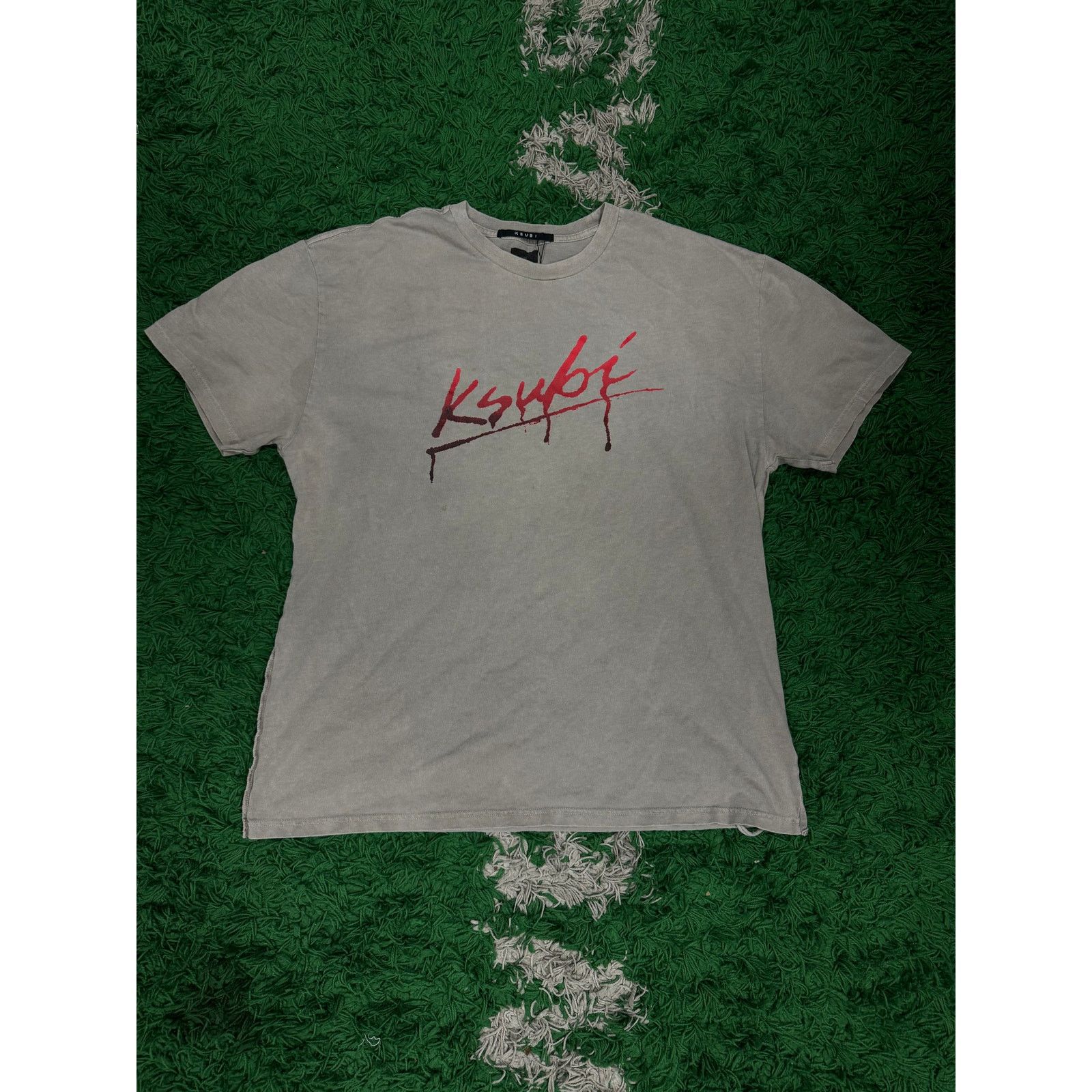 Ksubi Ksubi Tee Tee Red Drip Used Large Size US L / EU 52-54 / 3 - 1 Thumbnail