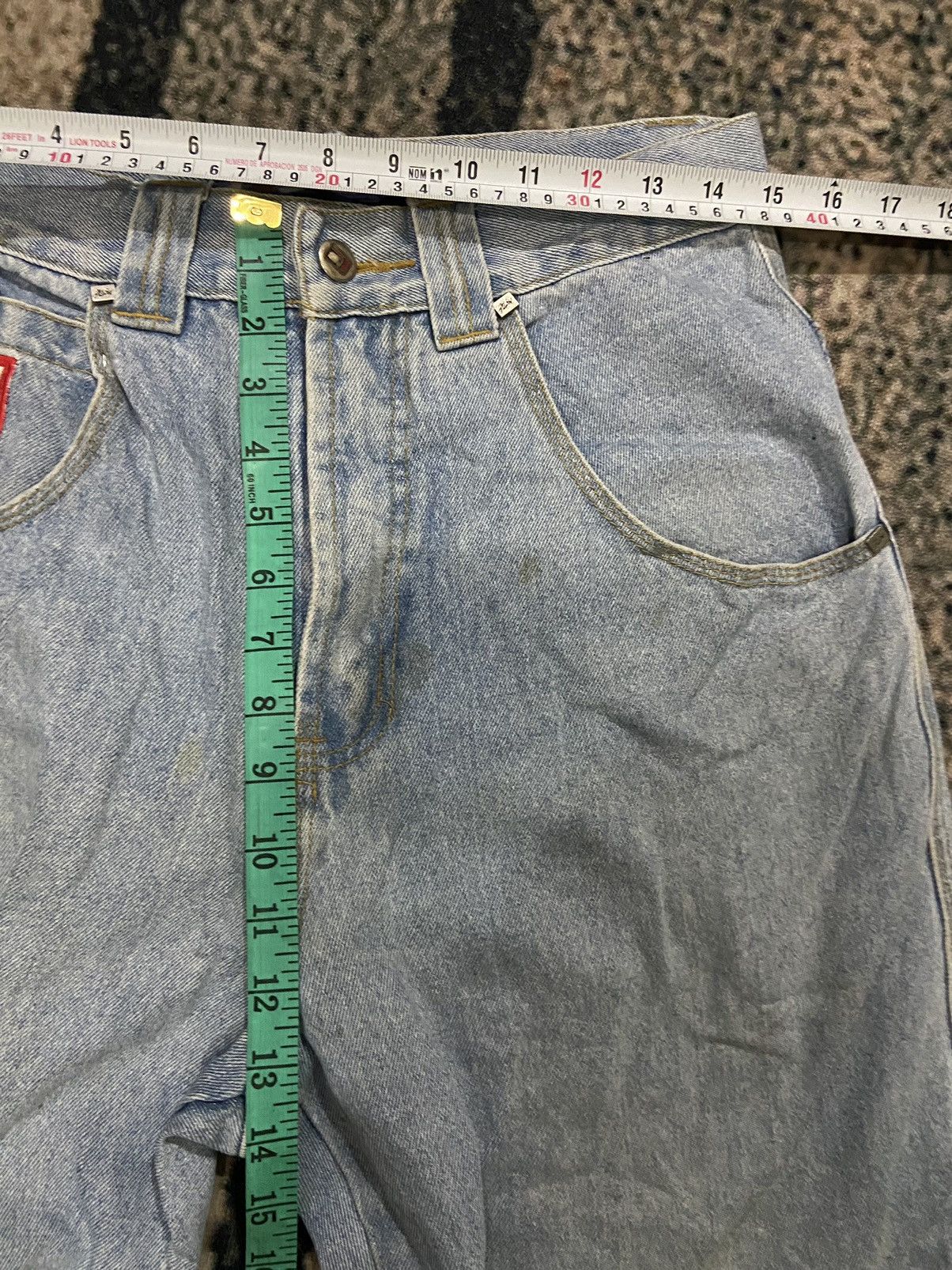 Fubu 🔥 Vintage y2k FUBU jeans baggy pants street fashion jnco Size US 30 / EU 46 - 15 Thumbnail