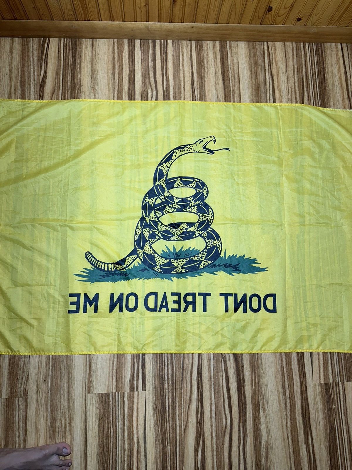 Other Yellow don’t tread on me large flag Size ONE SIZE - 2 Thumbnail