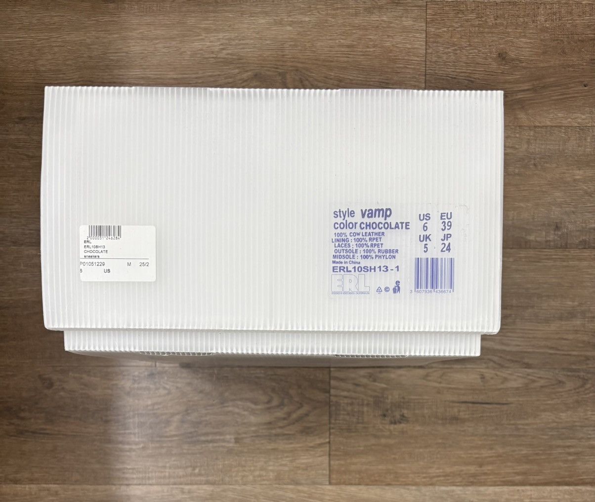 ERL **Limited Edition ERL Vamp “Chocolate Brown” Size US 6 / EU 39 - 18 Thumbnail