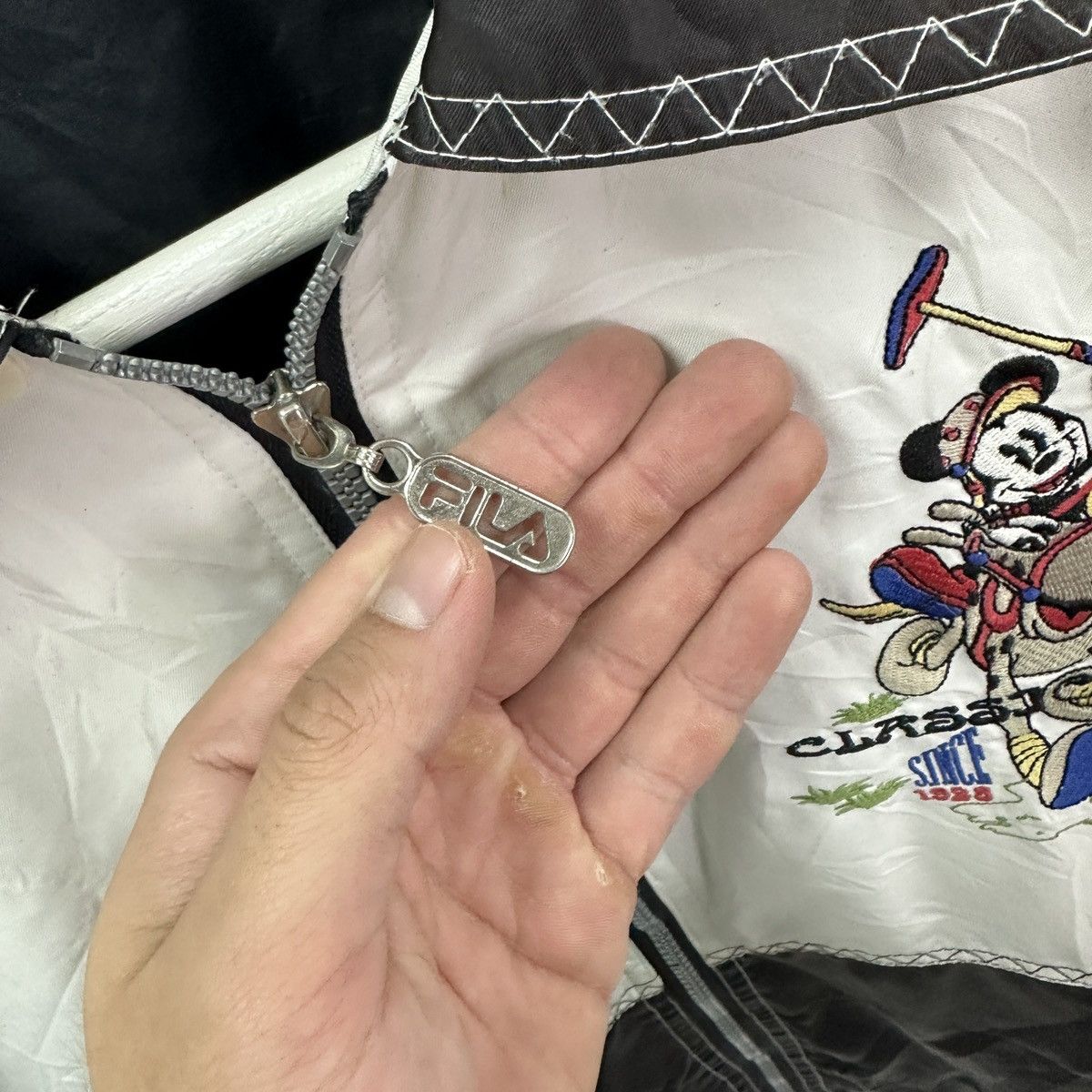 Fila Vintage 90s Mickey Mouse x Fila Classic Polo jacket y2k rare Size US M / EU 48-50 / 2 - 9 Thumbnail