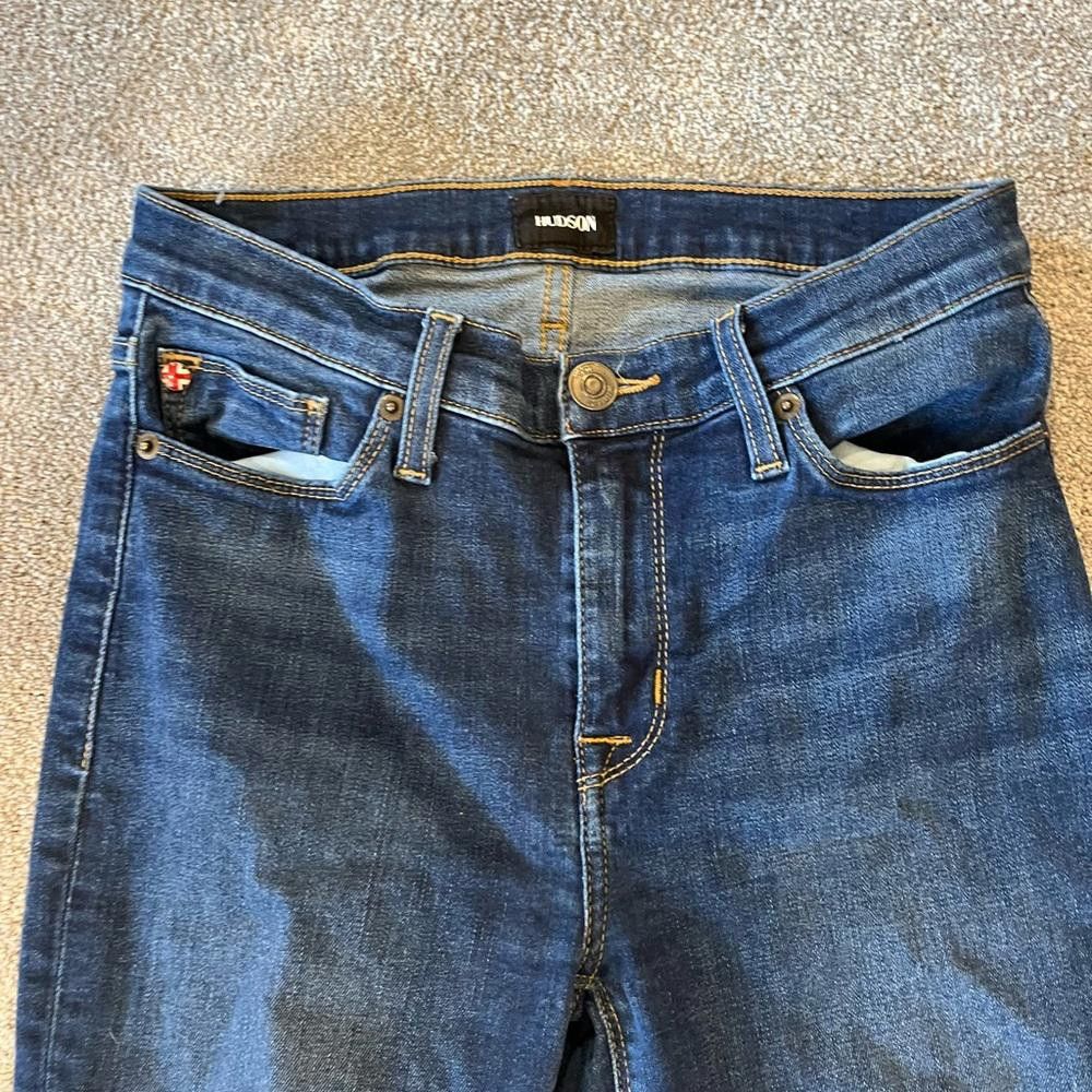 Designer Hudson Natalie super skinny jeans Size 27" / US 4 / IT 40 - 2 Thumbnail