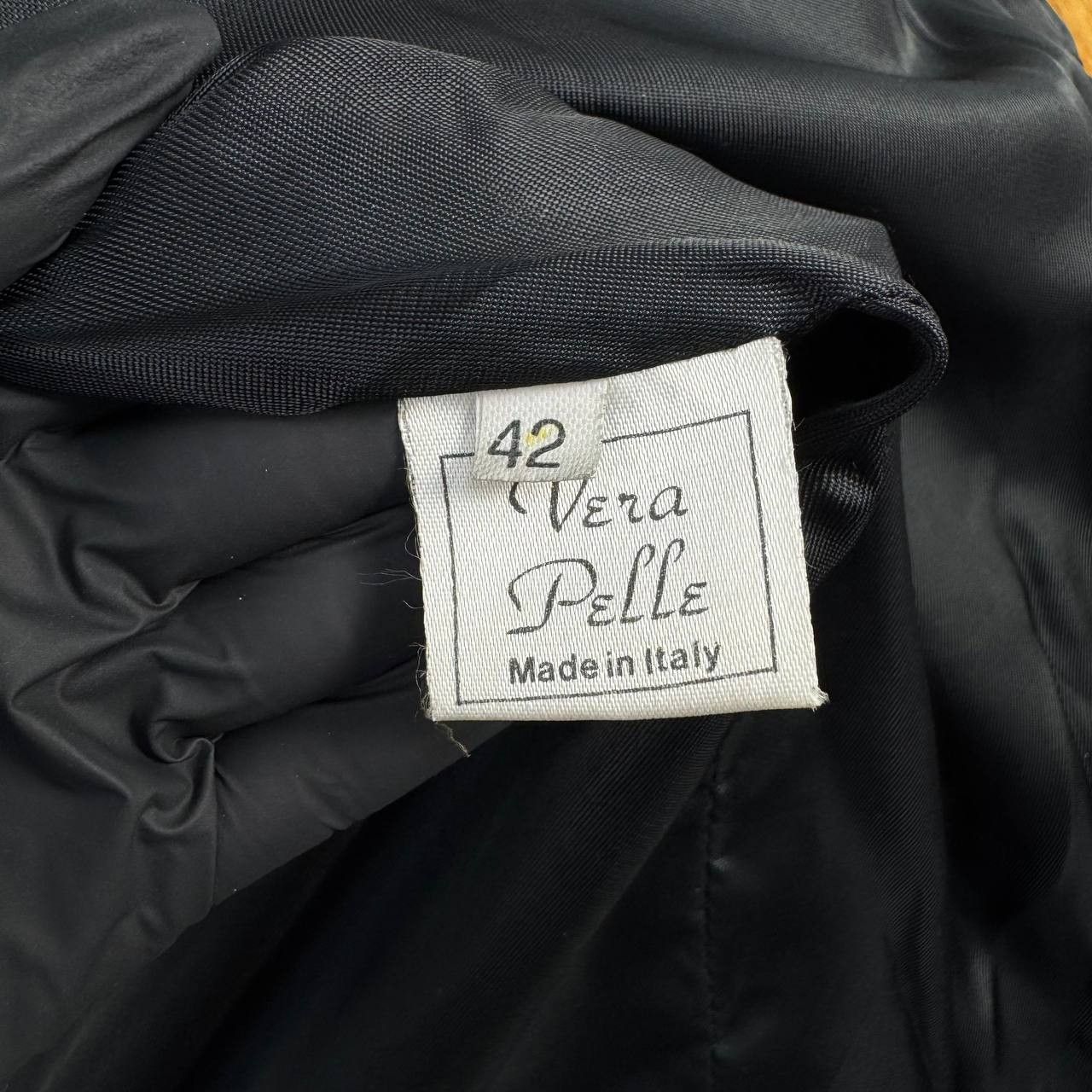 Other Vintage Vera Pelle Suede Leather Patchwork Made in Italy 42 Size US M / EU 48-50 / 2 - 4 Thumbnail