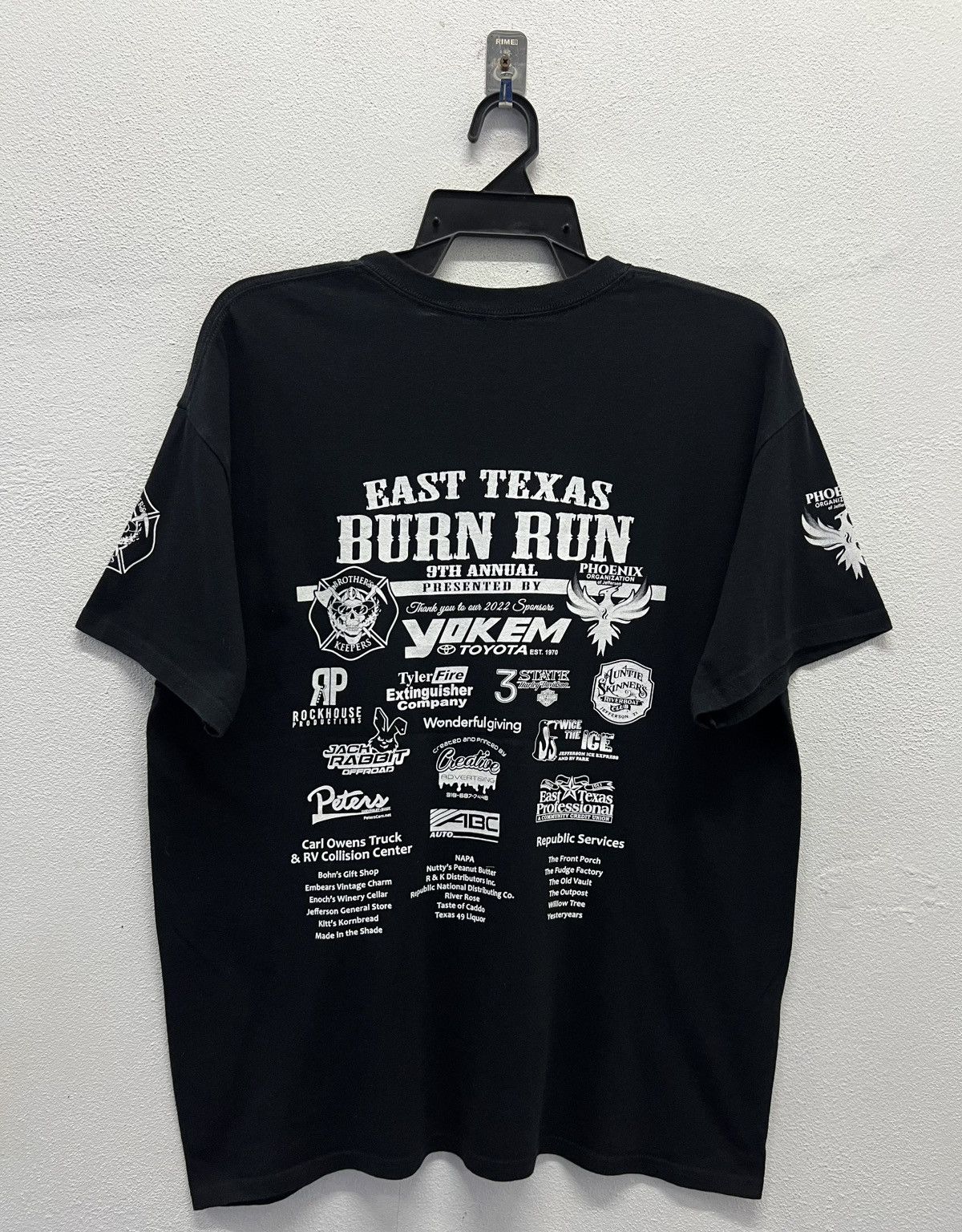 Gildan GILDAN EAST TEXAS BURN RUN 9TH ANNUAL SHIRT Size US L / EU 52-54 / 3 - 2 Thumbnail