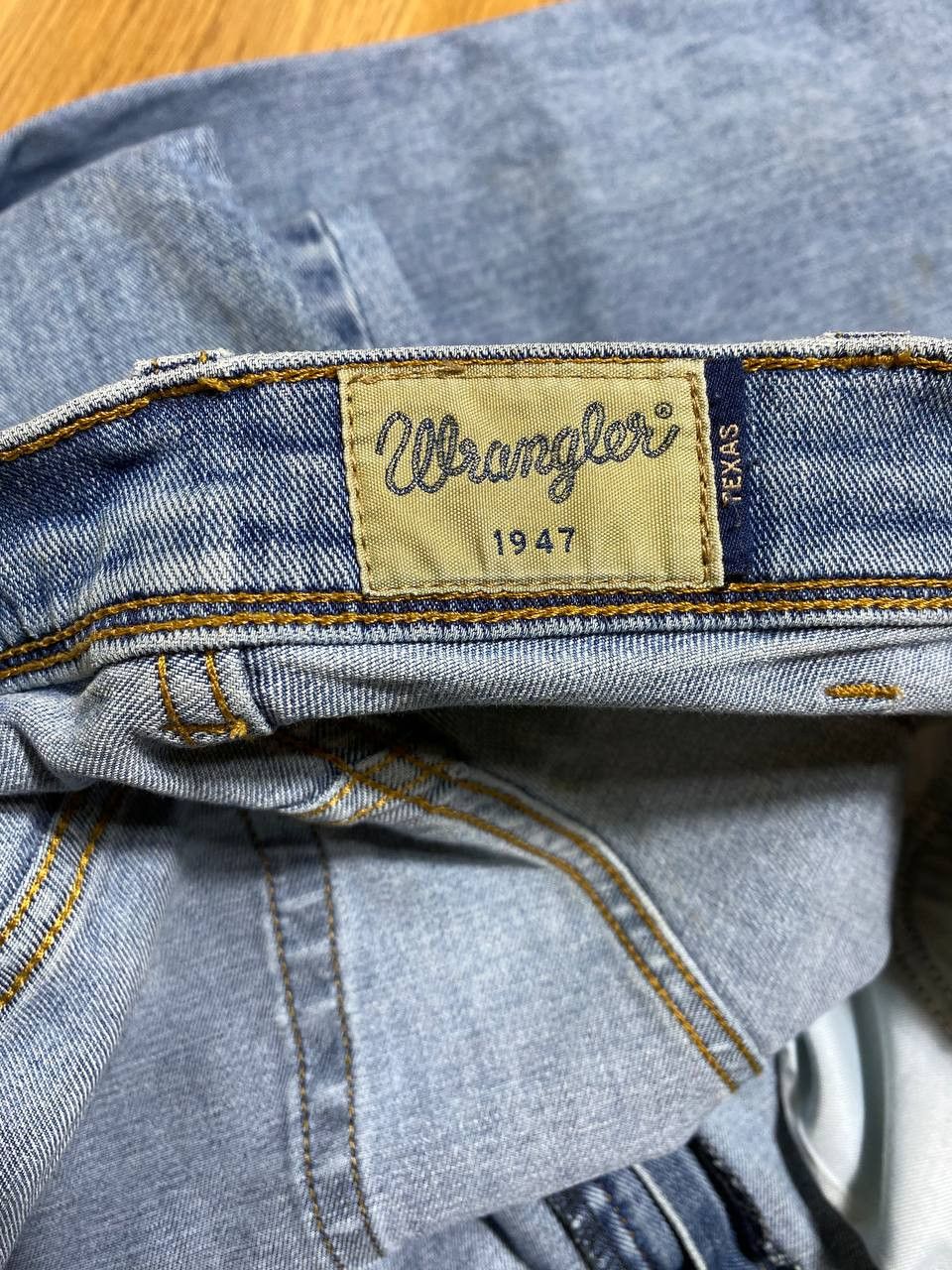 Wrangler VINTAGE FADED WRANGLER BLUE DENIM SKATER JEANS 34x30 Size US 34 / EU 50 - 22 Thumbnail