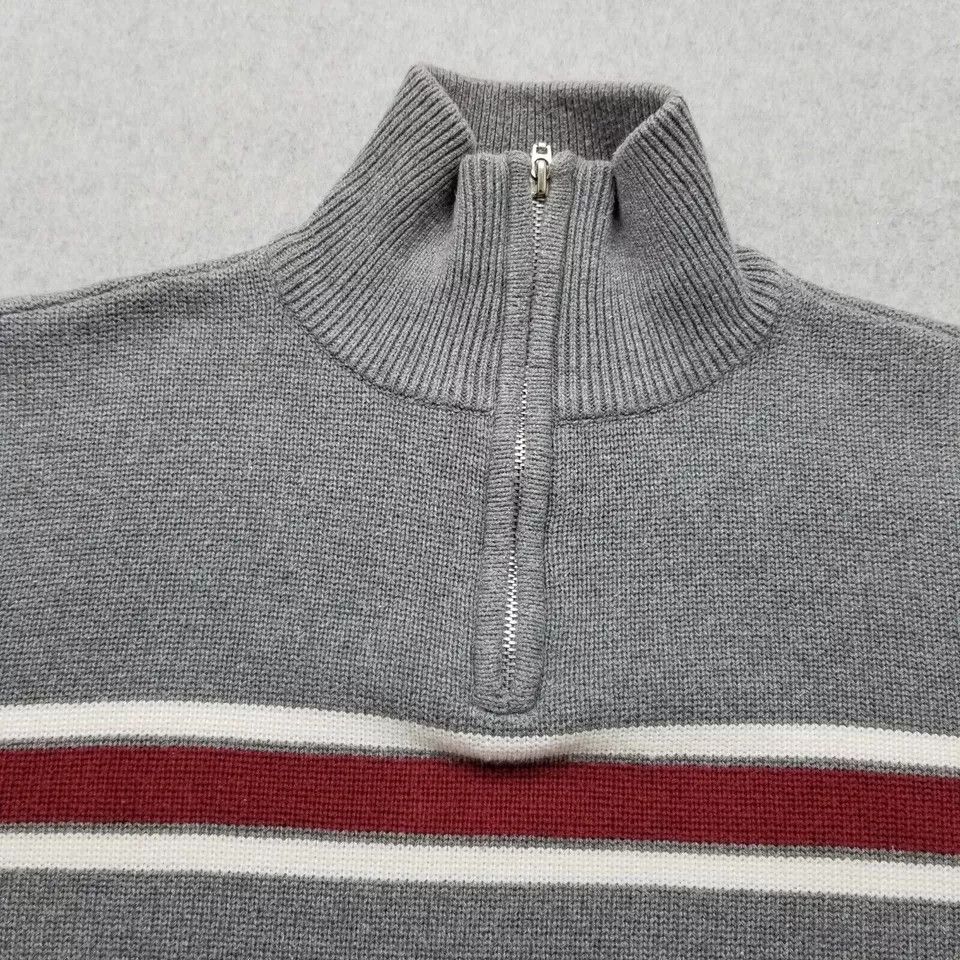 Aeropostale Aeropostale Sweater Mens Medium Pullover Mock Neck Zip Size US M / EU 48-50 / 2 - 6 Thumbnail