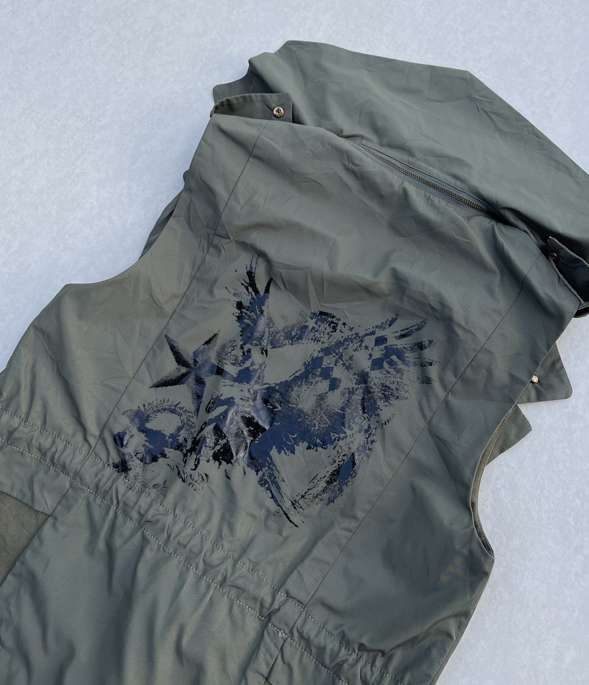 Costume National 🔥 COSTUME NATIONAL ITALY OG EMBROIDERED UTILITY VEST JACKET Size S / US 4 / IT 40 - 12 Thumbnail