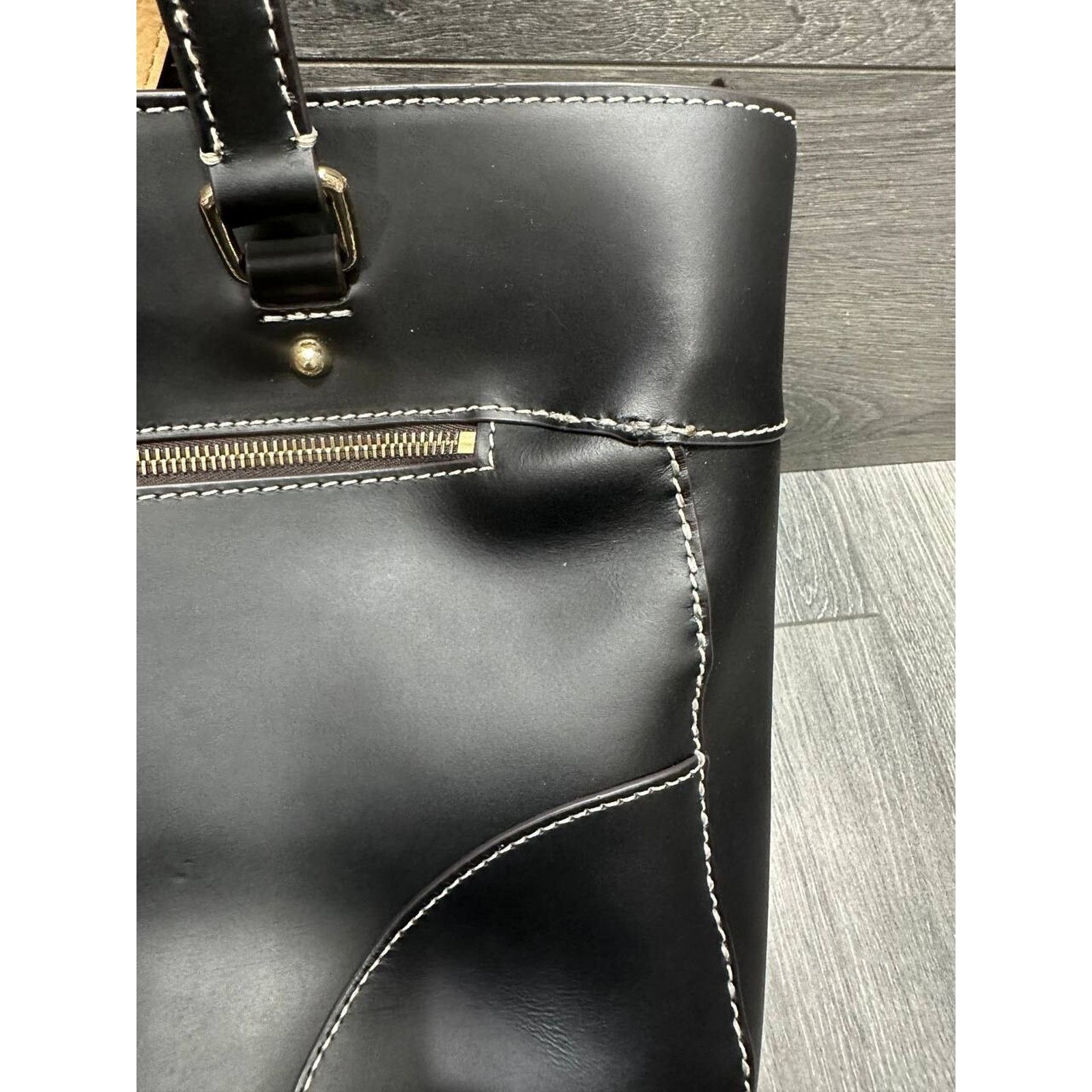 Dooney & Bourke Dooney & Bourke Beacon Zip Top Large Tote Black bag B000537 Size ONE SIZE - 14 Thumbnail