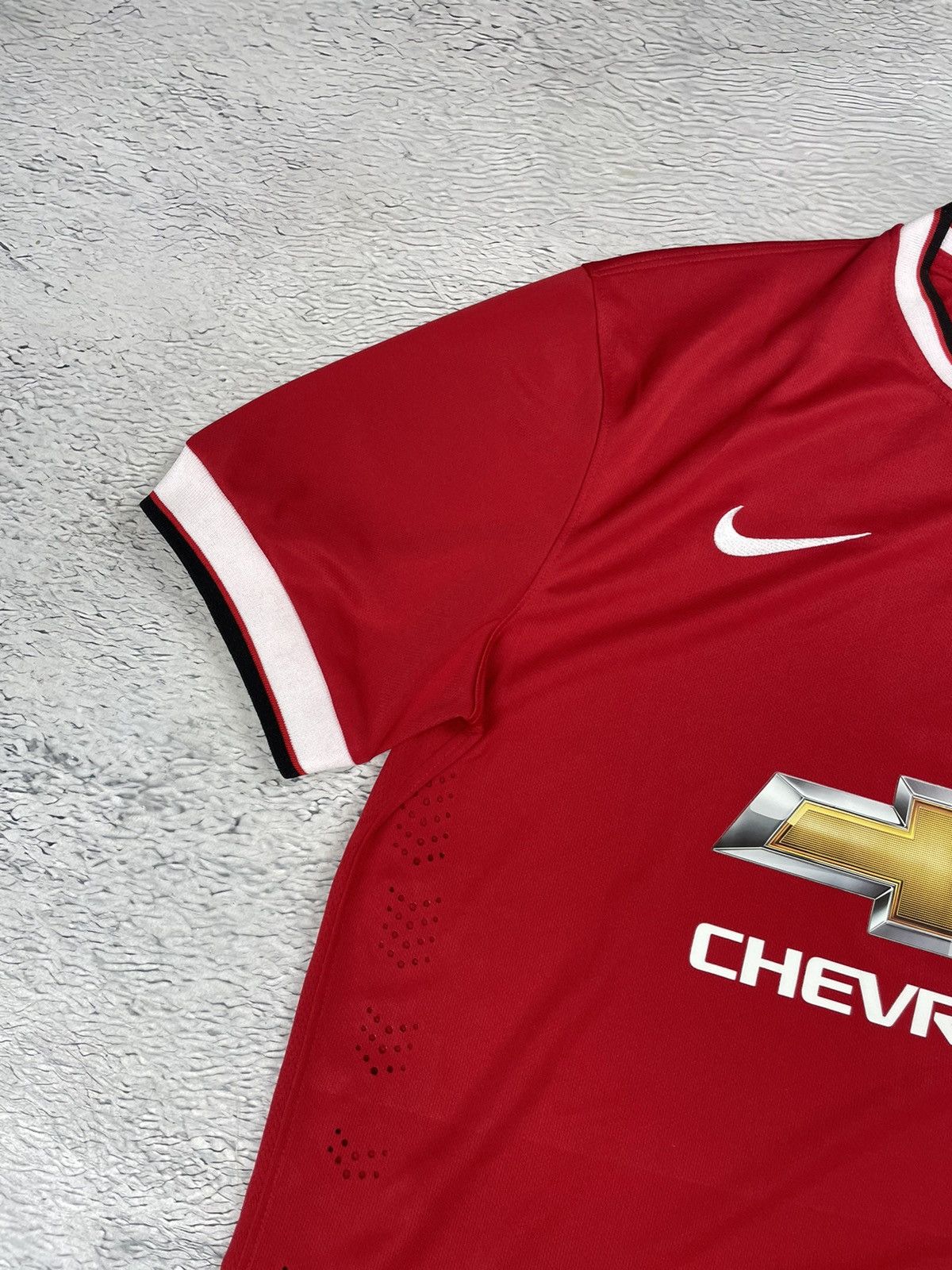Nike × Vintage DI MARIA Vintage Manchester United 2014/15 Nike Jersey y2k Size US L / EU 52-54 / 3 - 5 Thumbnail