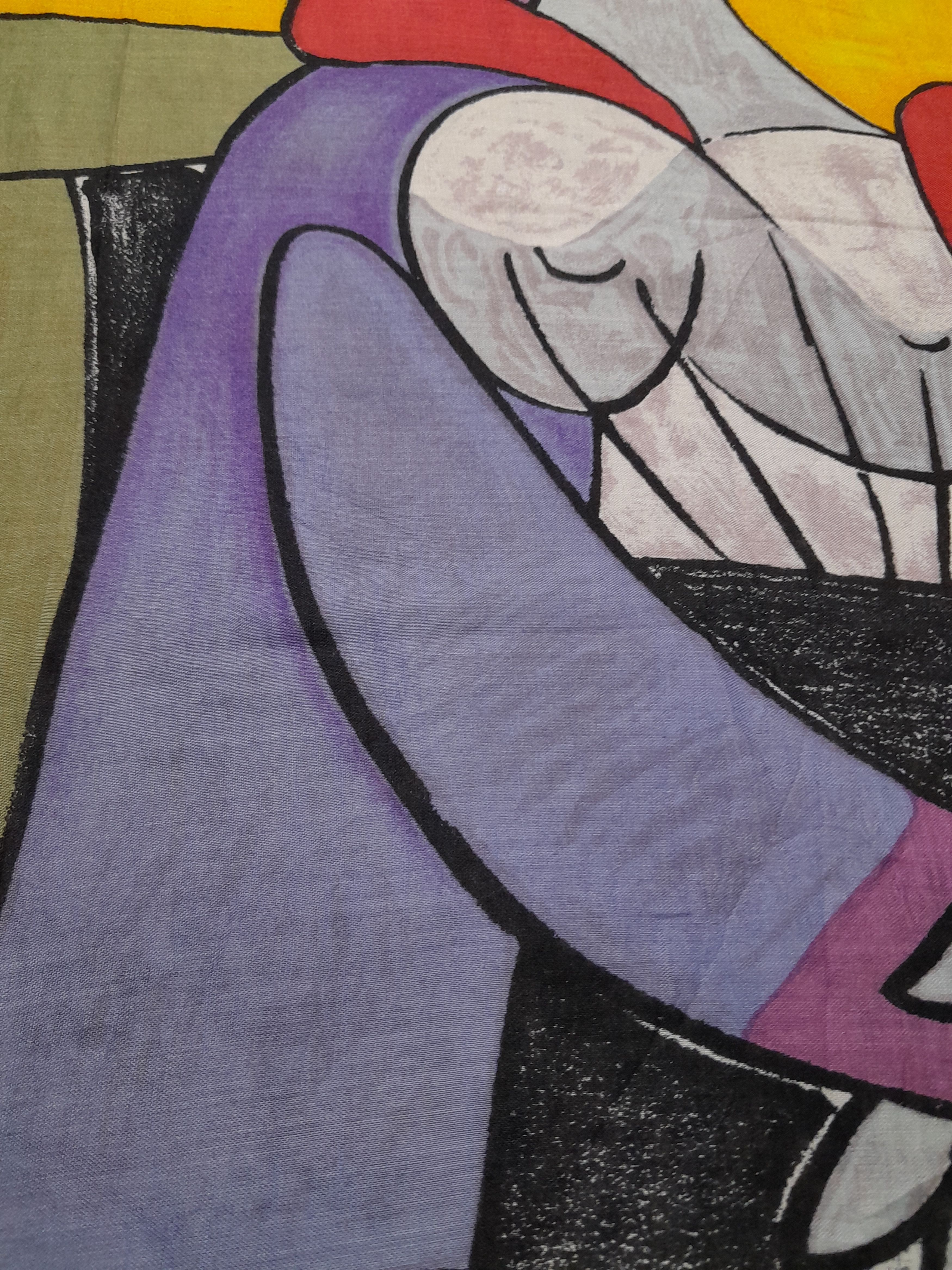 Vintage Pablo Picasso Bandana Size ONE SIZE - 5 Thumbnail