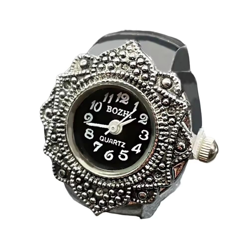 Jewelry Finger Watch Ring Adjustable Ring Size ONE SIZE - 5 Thumbnail