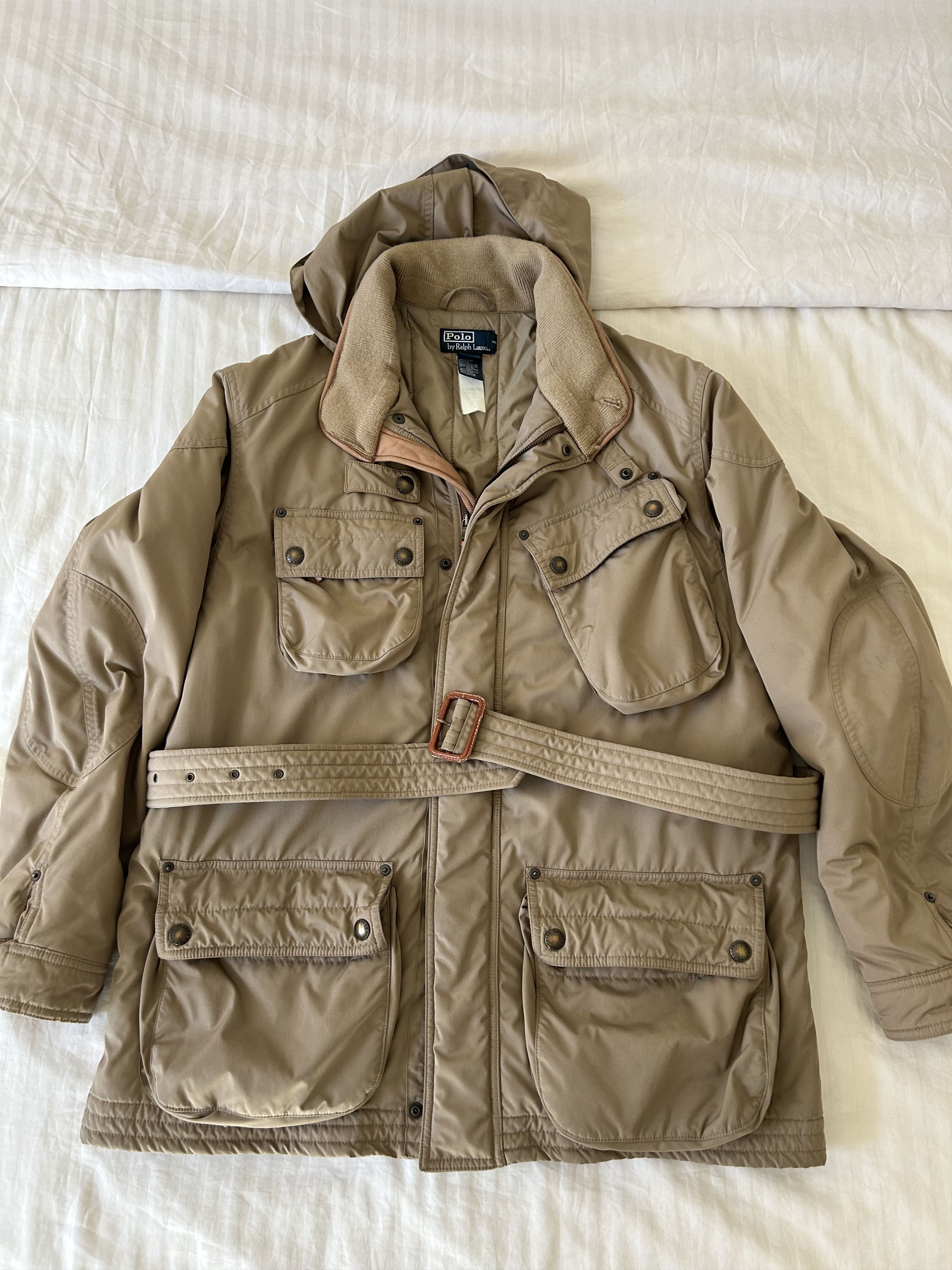 Polo Ralph Lauren Polo Ralph Lauren Insulated Parka Leather Trim Size US L / EU 52-54 / 3 - 1 Thumbnail