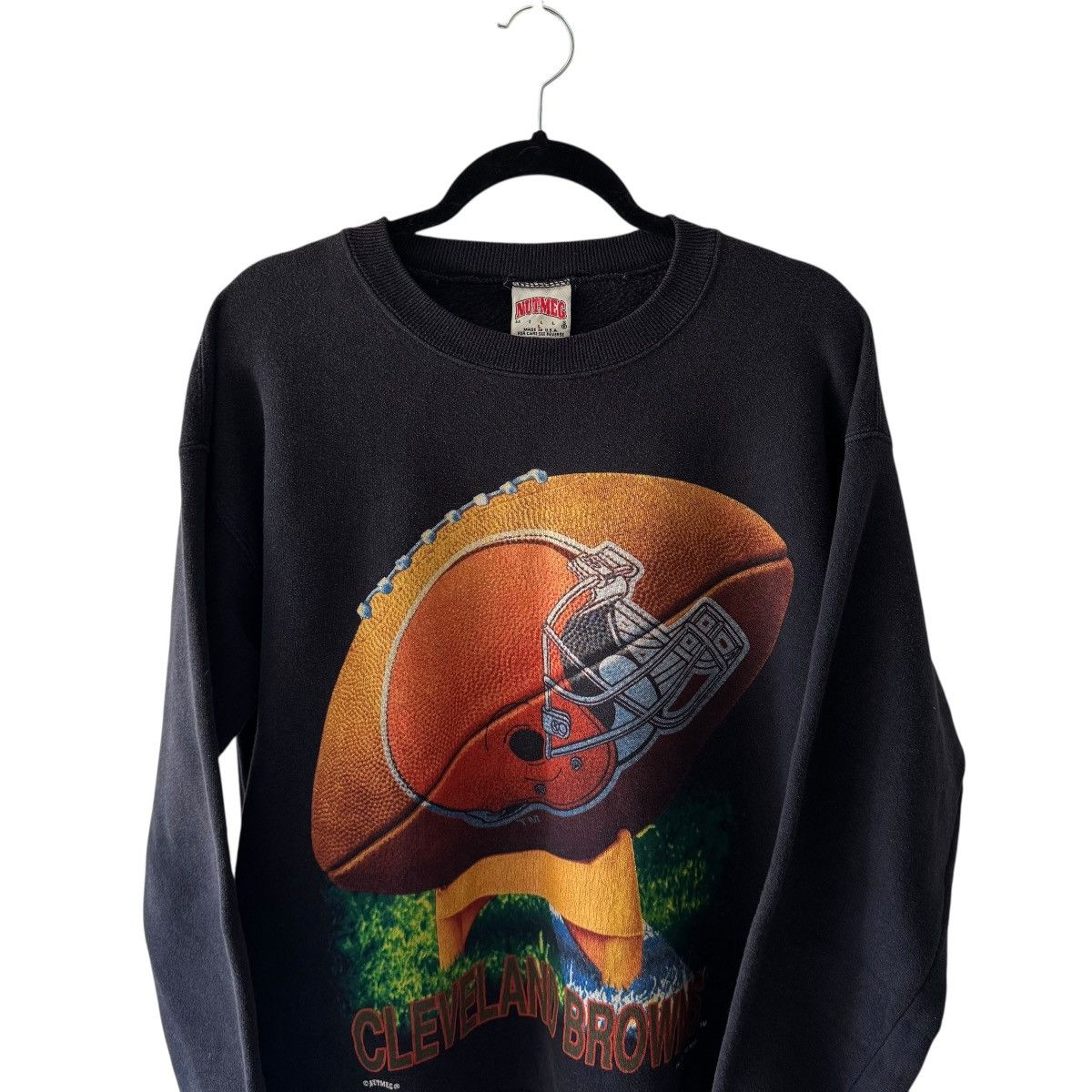 Nutmeg vintage cleveland browns Nutmeg sweatshirt Size US L / EU 52-54 / 3 - 1 Thumbnail