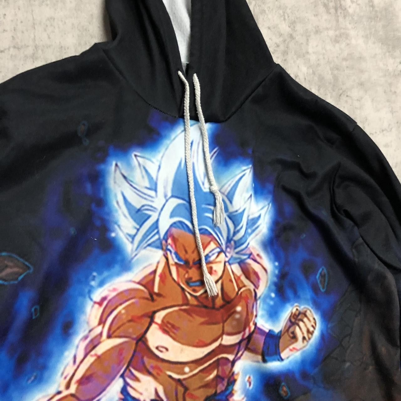 Other Black and blue Dragon Ball Goku hoodie Size US XL / EU 56 / 4 - 2 Thumbnail