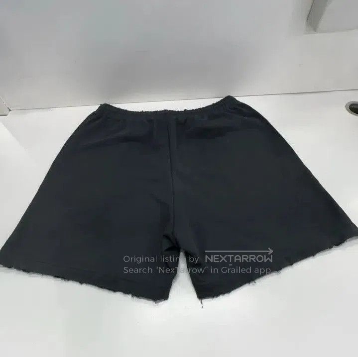 Balenciaga Balenciaga SS22 Logo Gray Sports Shorts. Size US 32 / EU 48 - 9 Thumbnail