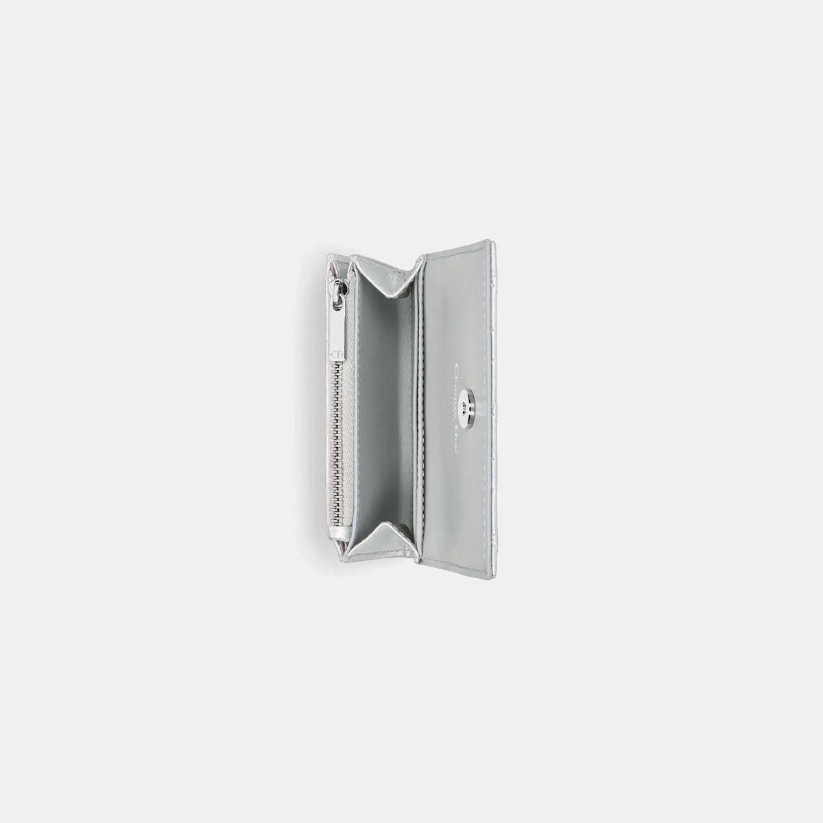 Dior o1bcso1str0226 Size:OS/ Caro Glycine Wallet in Silver Size ONE SIZE - 3 Thumbnail