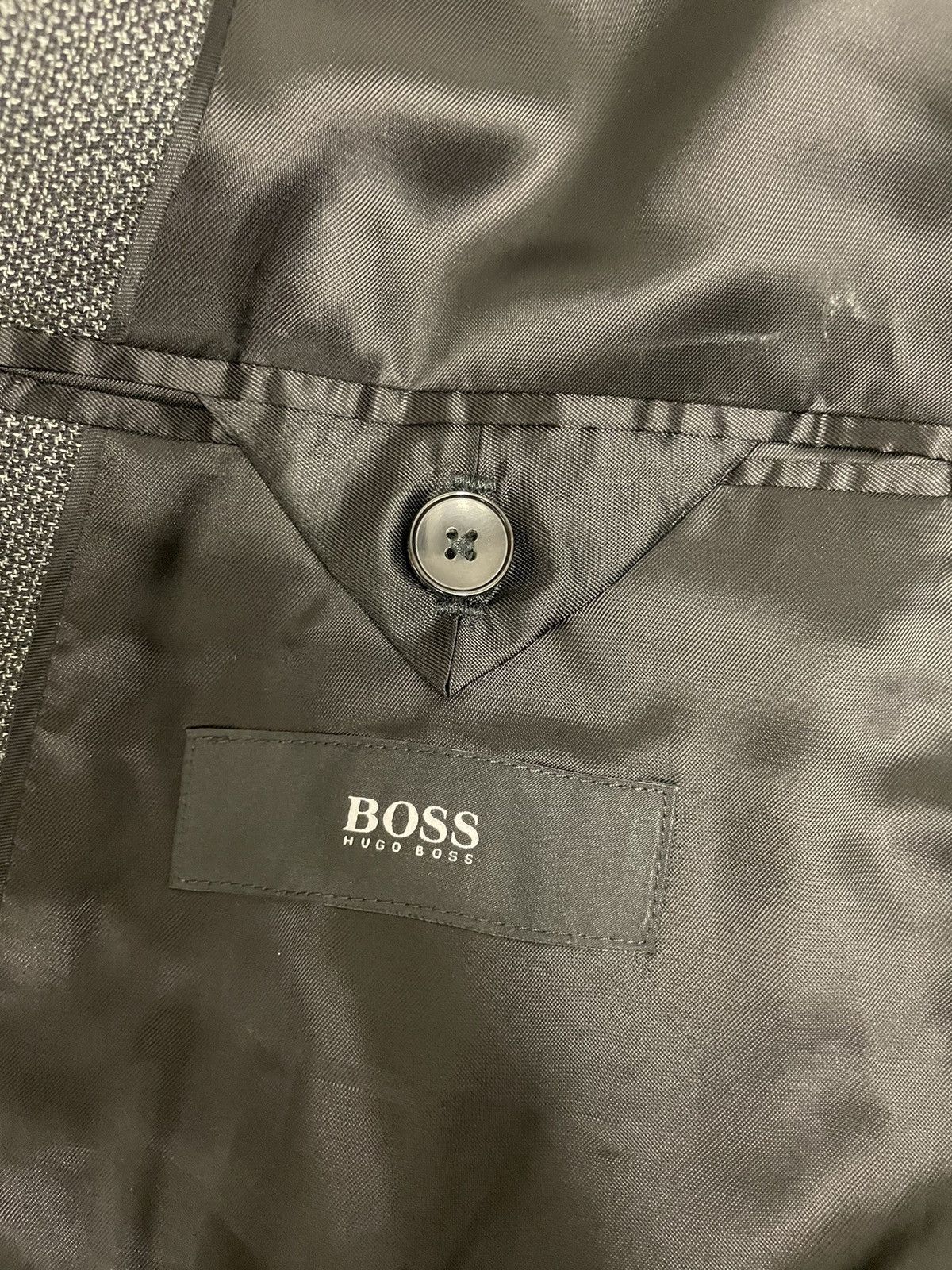 Hugo Boss Marzotto Wool Nailhead Phoenix/Madisen Jacket Size 46R - 6 Thumbnail