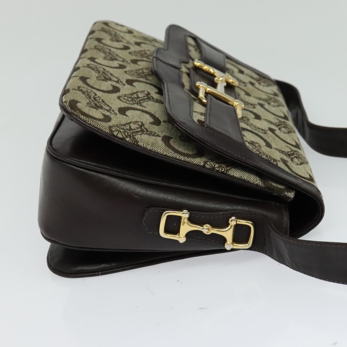 Celine CELINE C Sulky Shoulder Bag Canvas Beige Size ONE SIZE - 5 Thumbnail