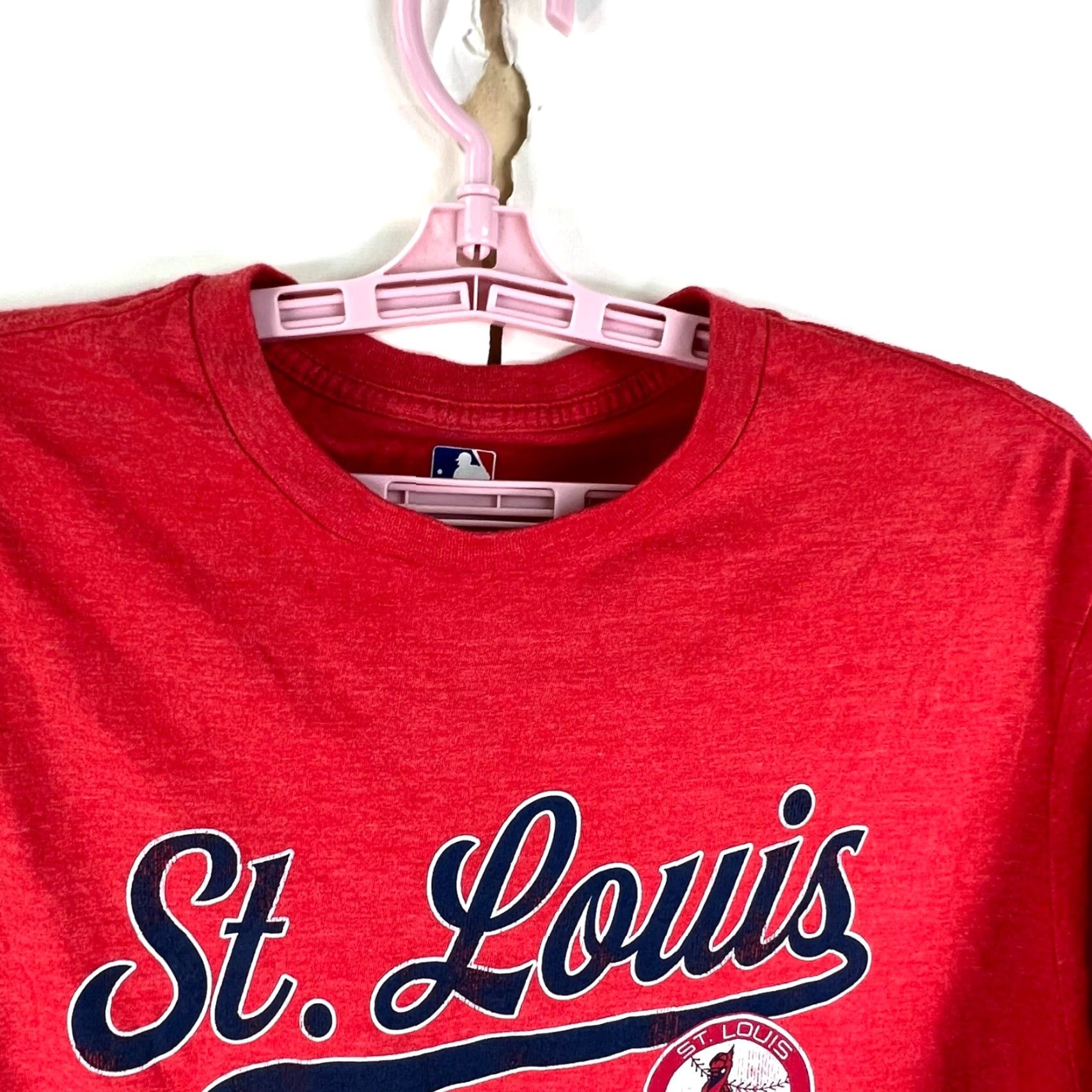 MLB St Louis Cardinals T Shirt Men Size M Red Graphic MLB Tag Shirt Size US M / EU 48-50 / 2 - 3 Thumbnail