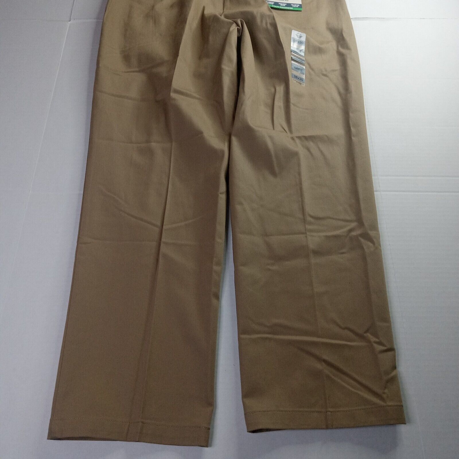 Dockers Dockers Signature Iron Free Khakis Men's 36x30 Beige Classic Size US 36 / EU 52 - 8 Thumbnail