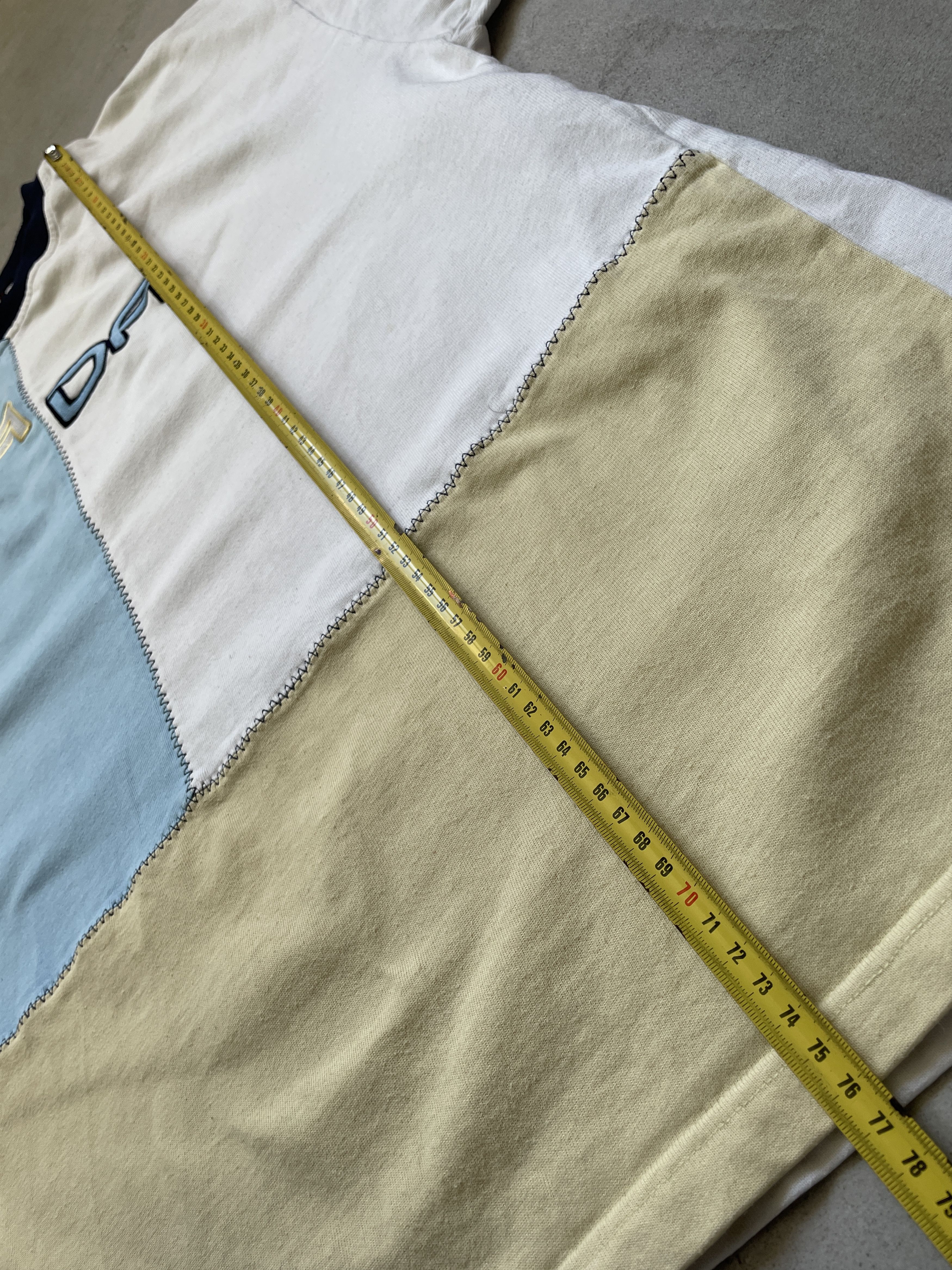 Damani Dada Y2K DAMANI DADA SUPREME PASTELLE PATCHWORK JERSEY RAP TEE Size US XL / EU 56 / 4 - 5 Thumbnail